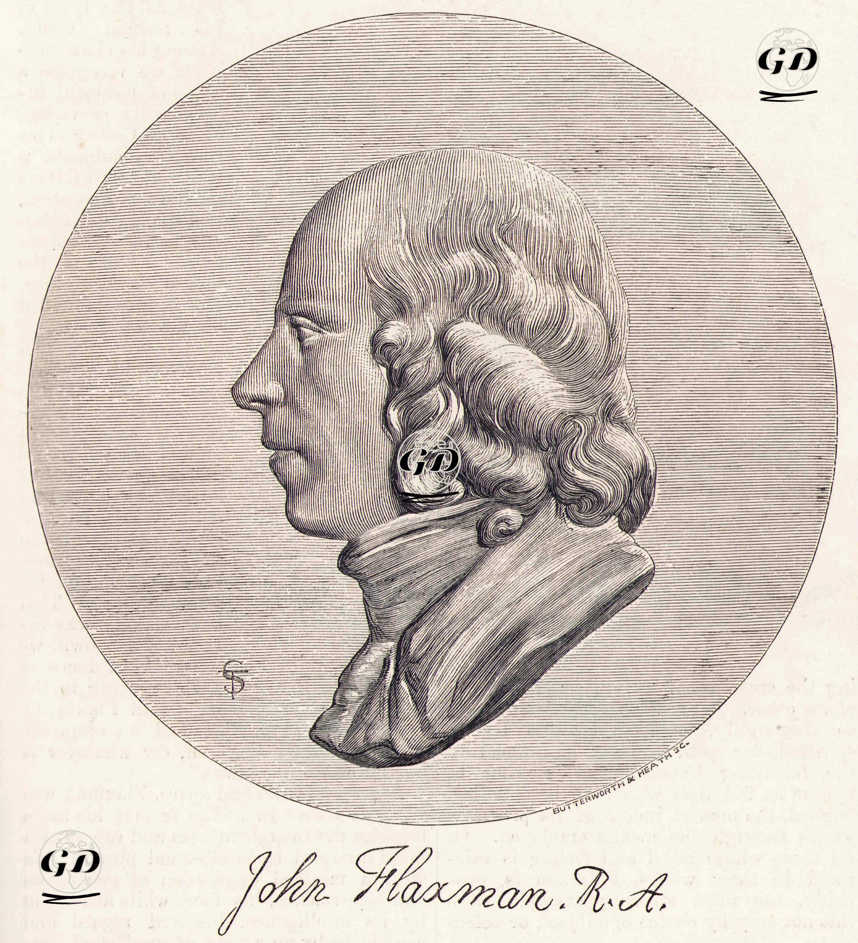 Heykeltraş John Flaxman -  - 1867