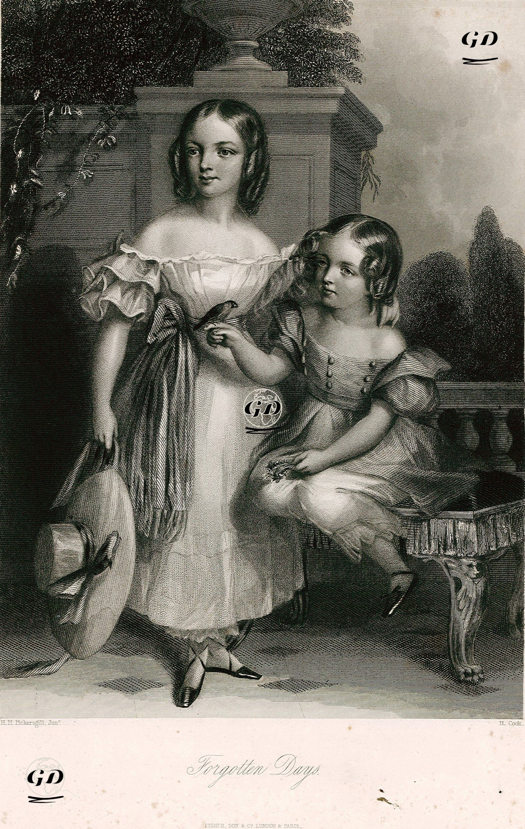 Forgotten Days  - Henry Hall Pickersgill(1812-1861) - 1845