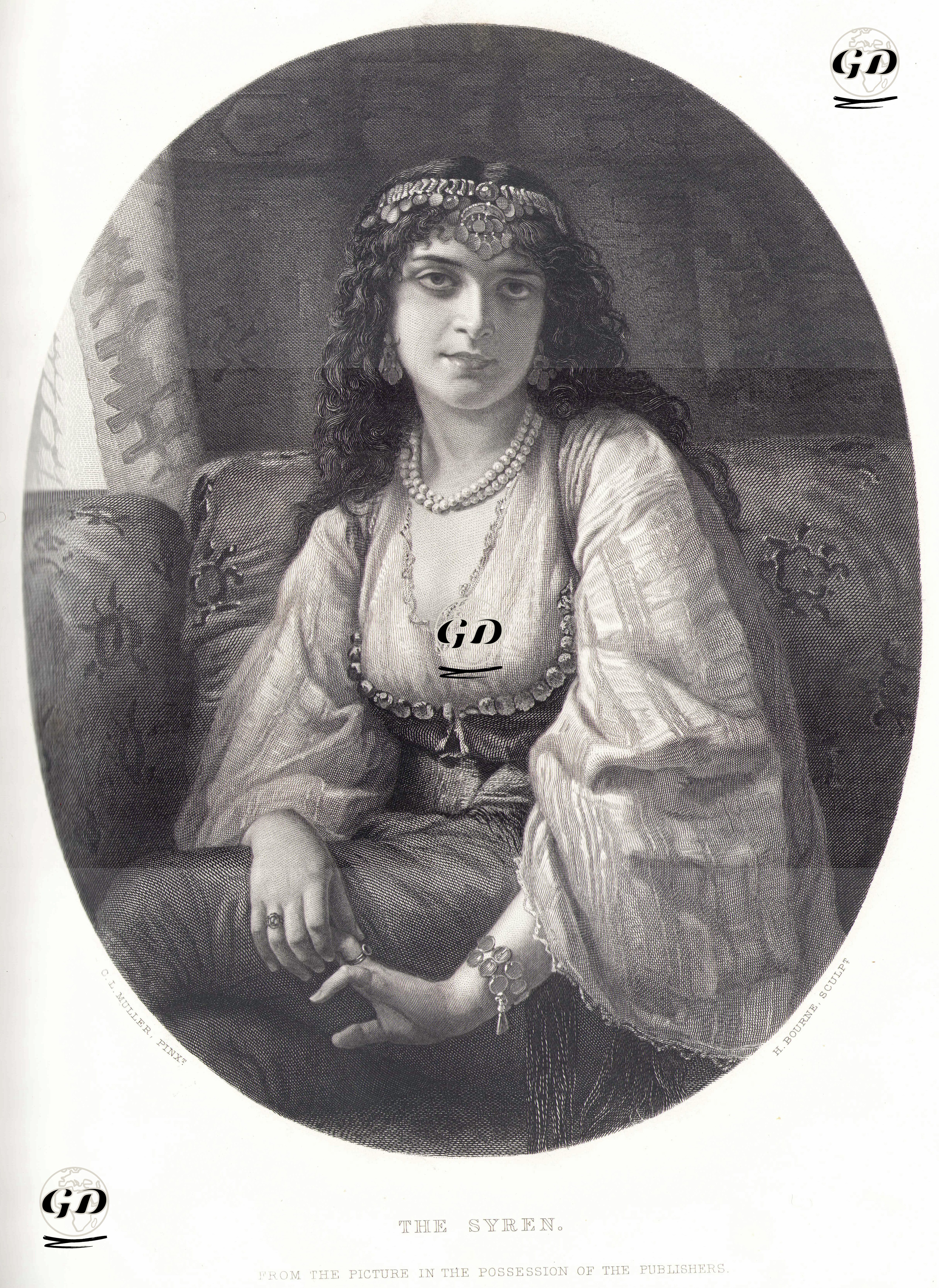 Syren - Charles Louis Müller (1815-1892) - 1876
