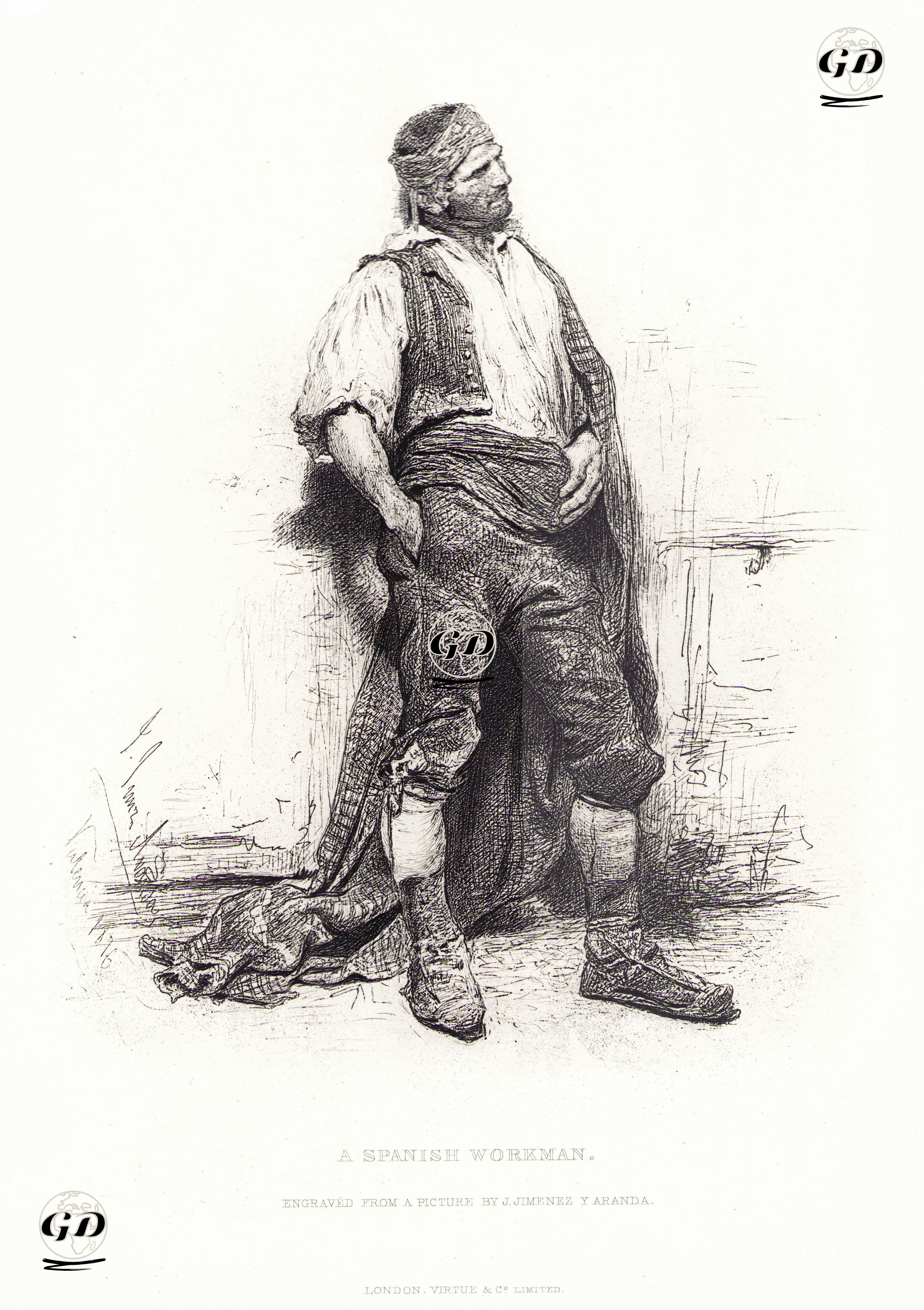A Spanish Workman -  - 1879