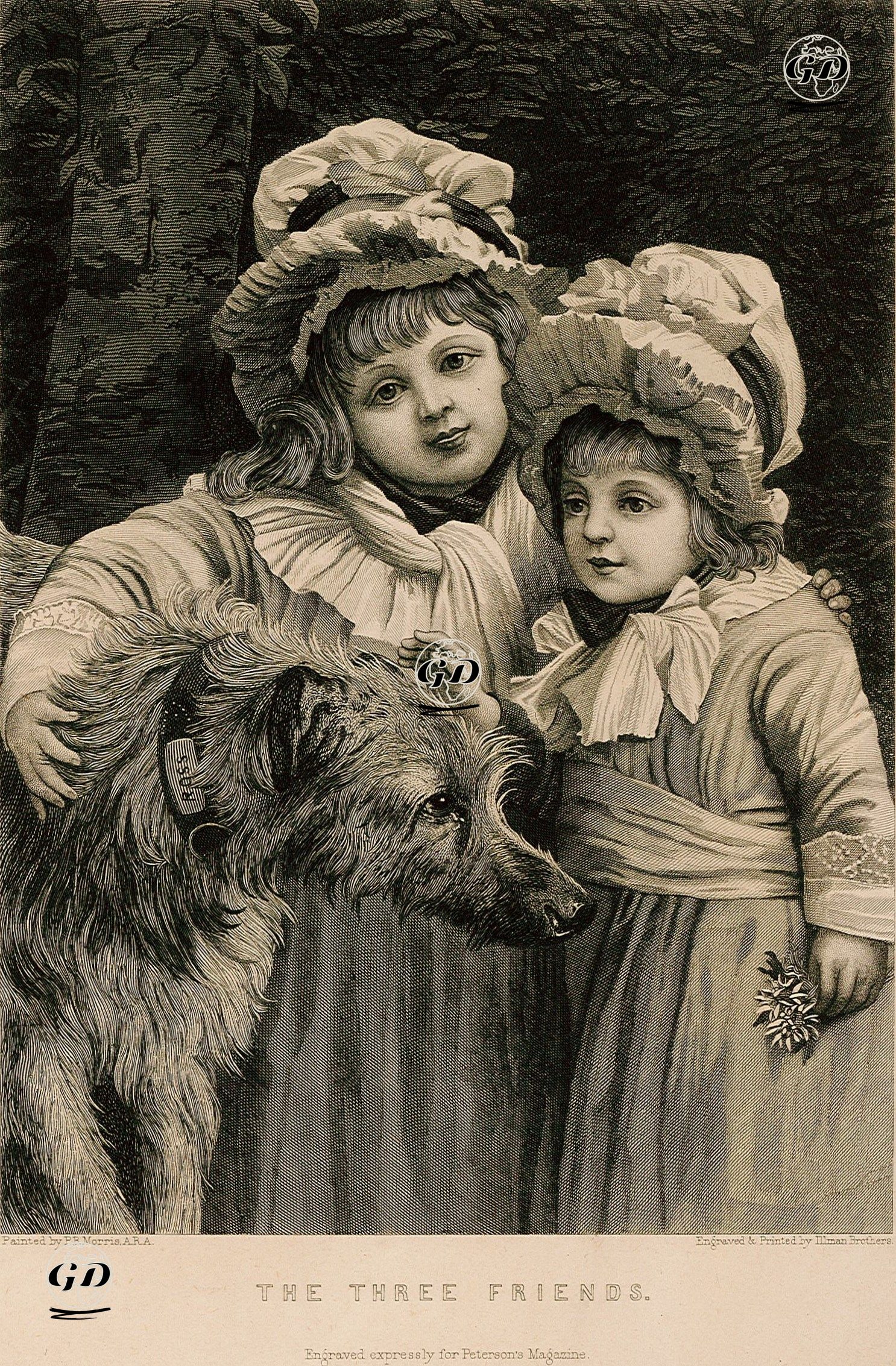 Üç Arkadaş - Philip Richard Morris (1836-1902) - 1880's