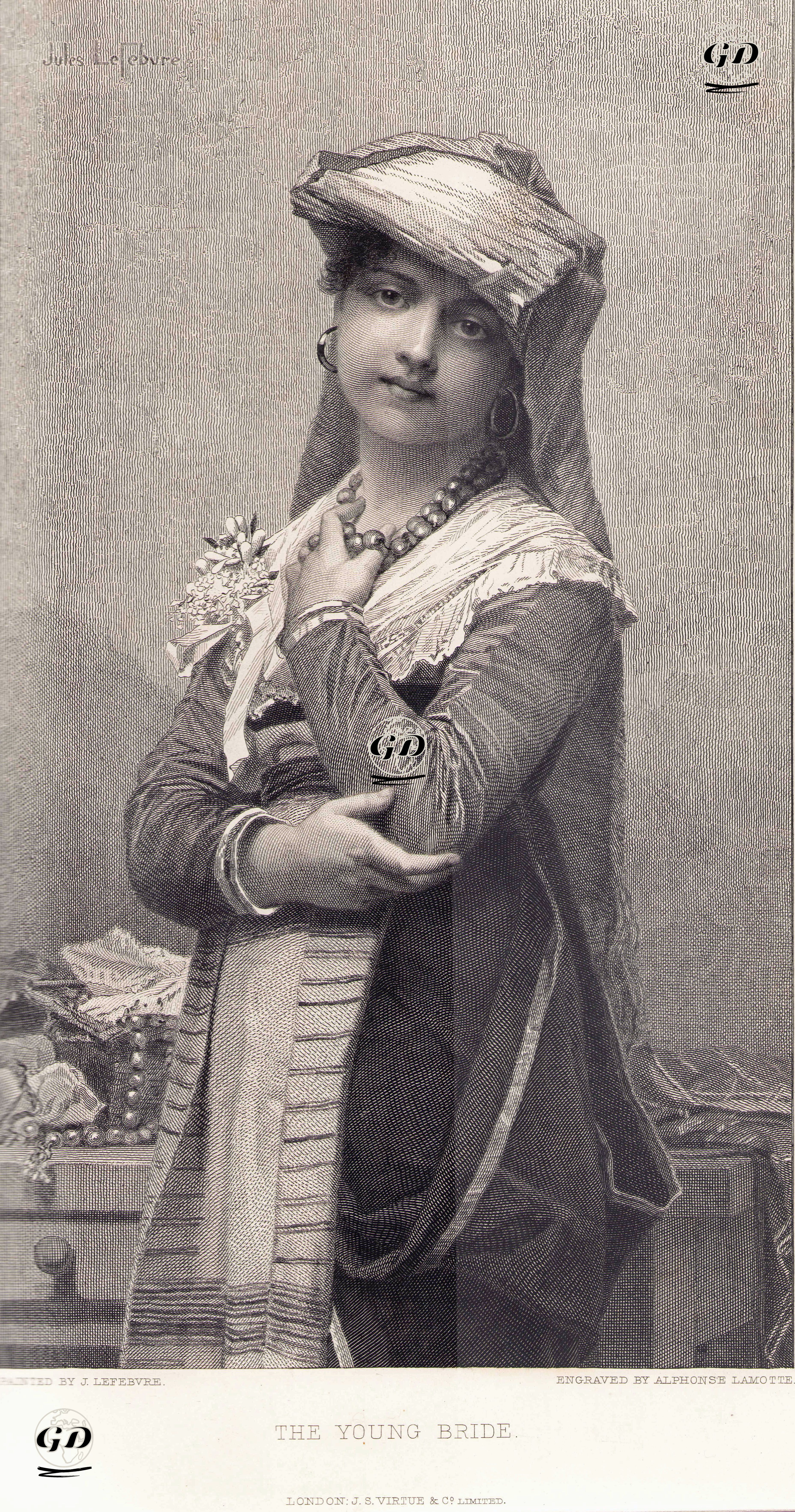 Genç Gelin - Jules Joseph Lefebvre (1836-1911) - 1883