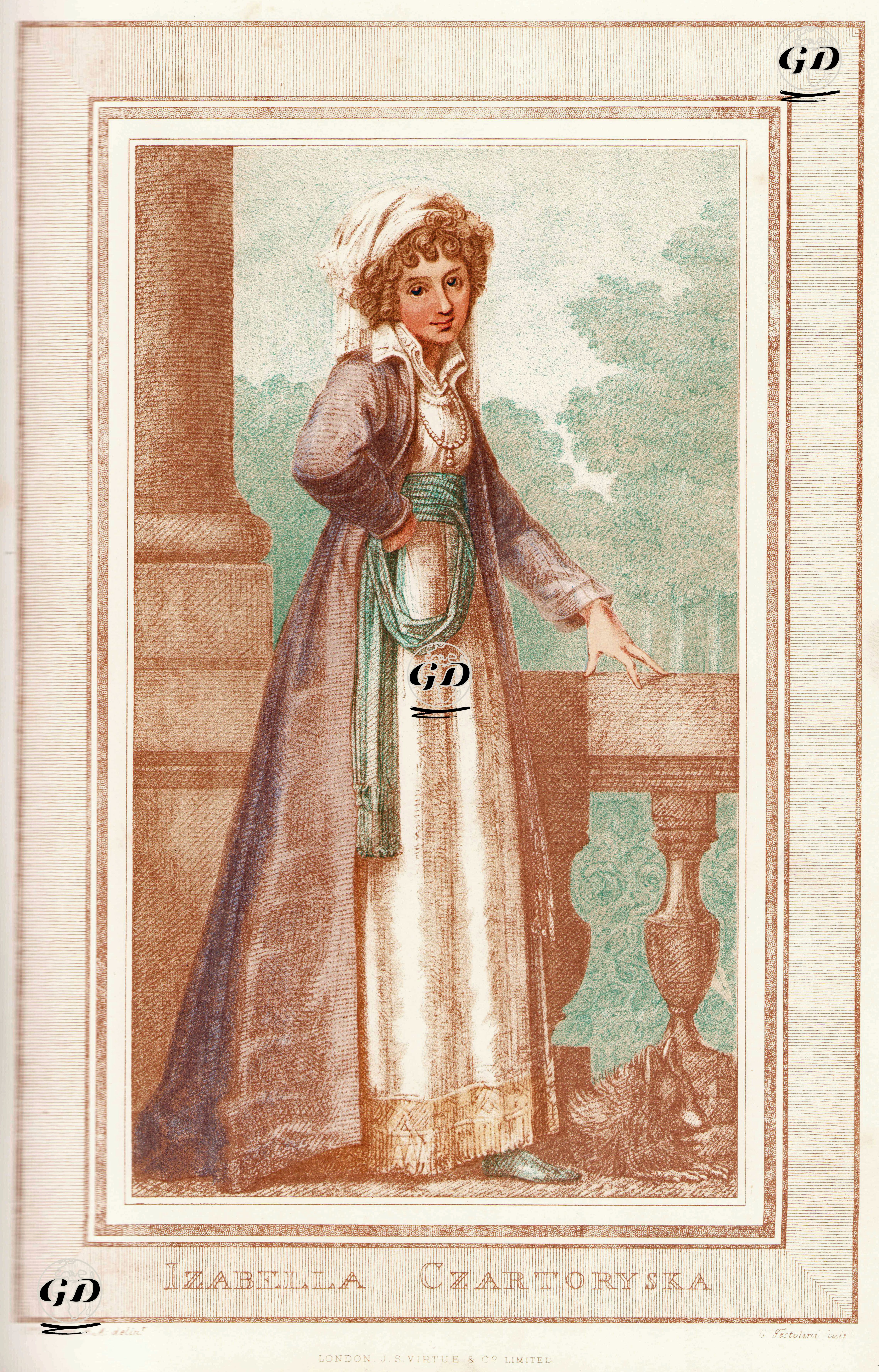İzabella Czartoryska - Richard Cosway (1742-1821) - 1884