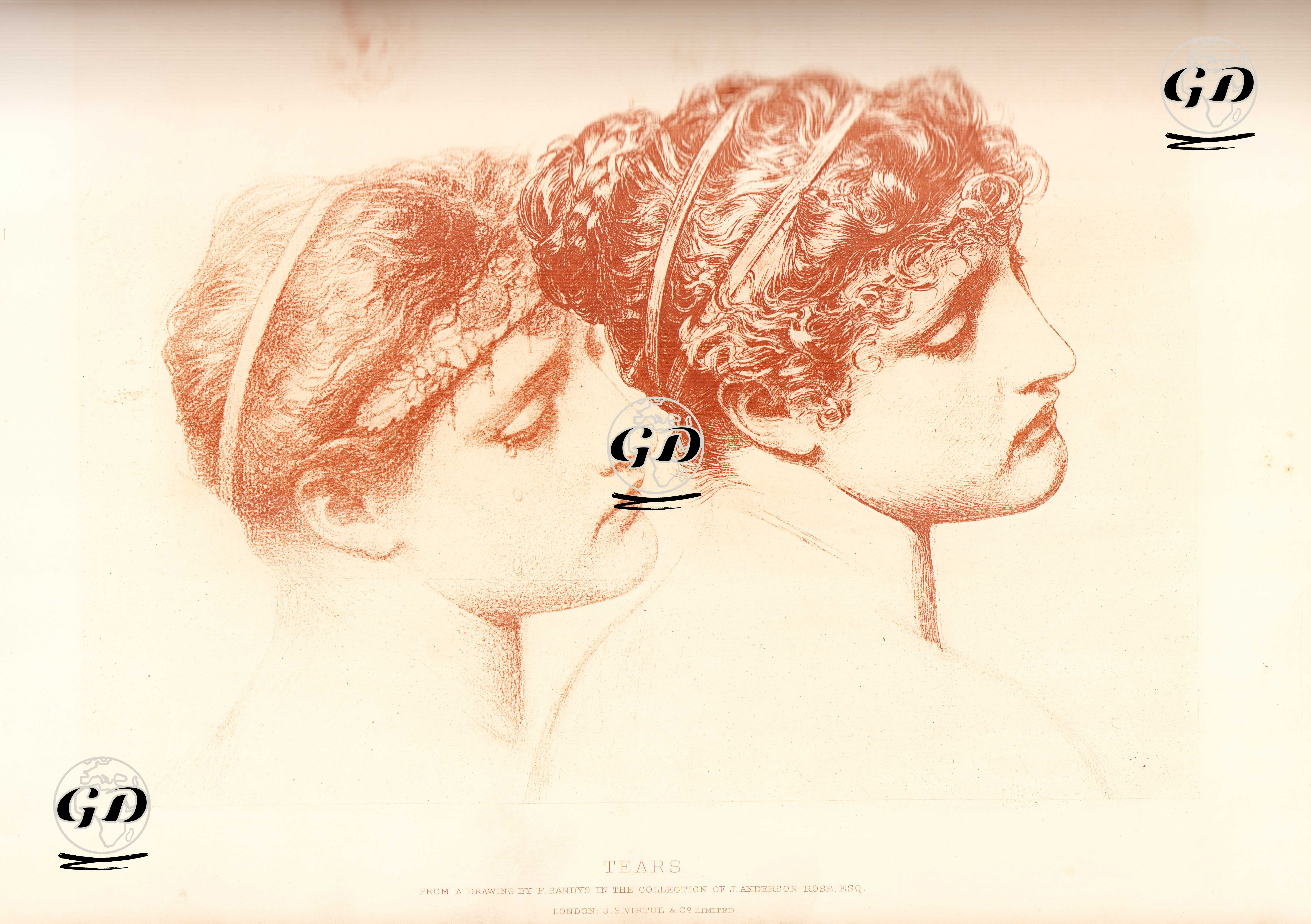 Gözyaşları - Frederick Sandys (1829-1904) - 1884