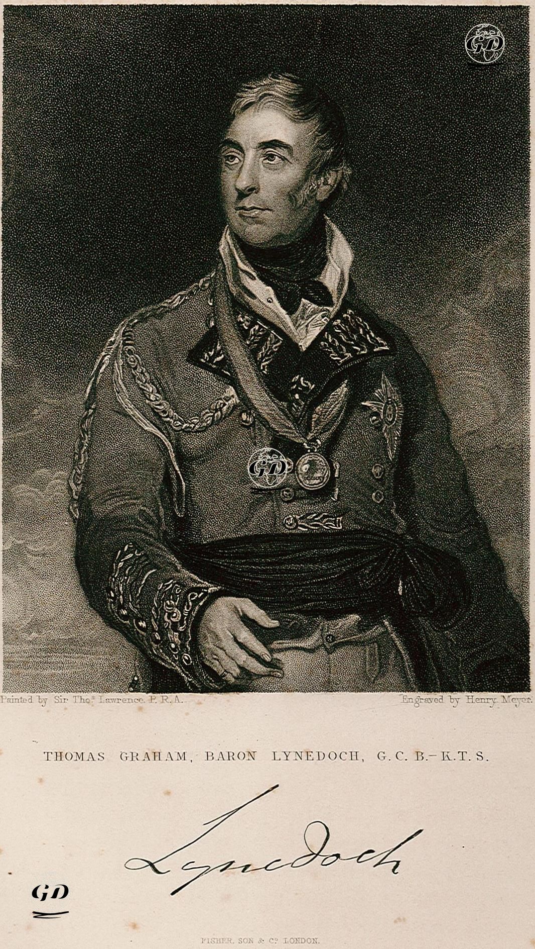Lynedoch Baronu Thomas Graham - Thomas Lawrence (1769-1830) - 1844