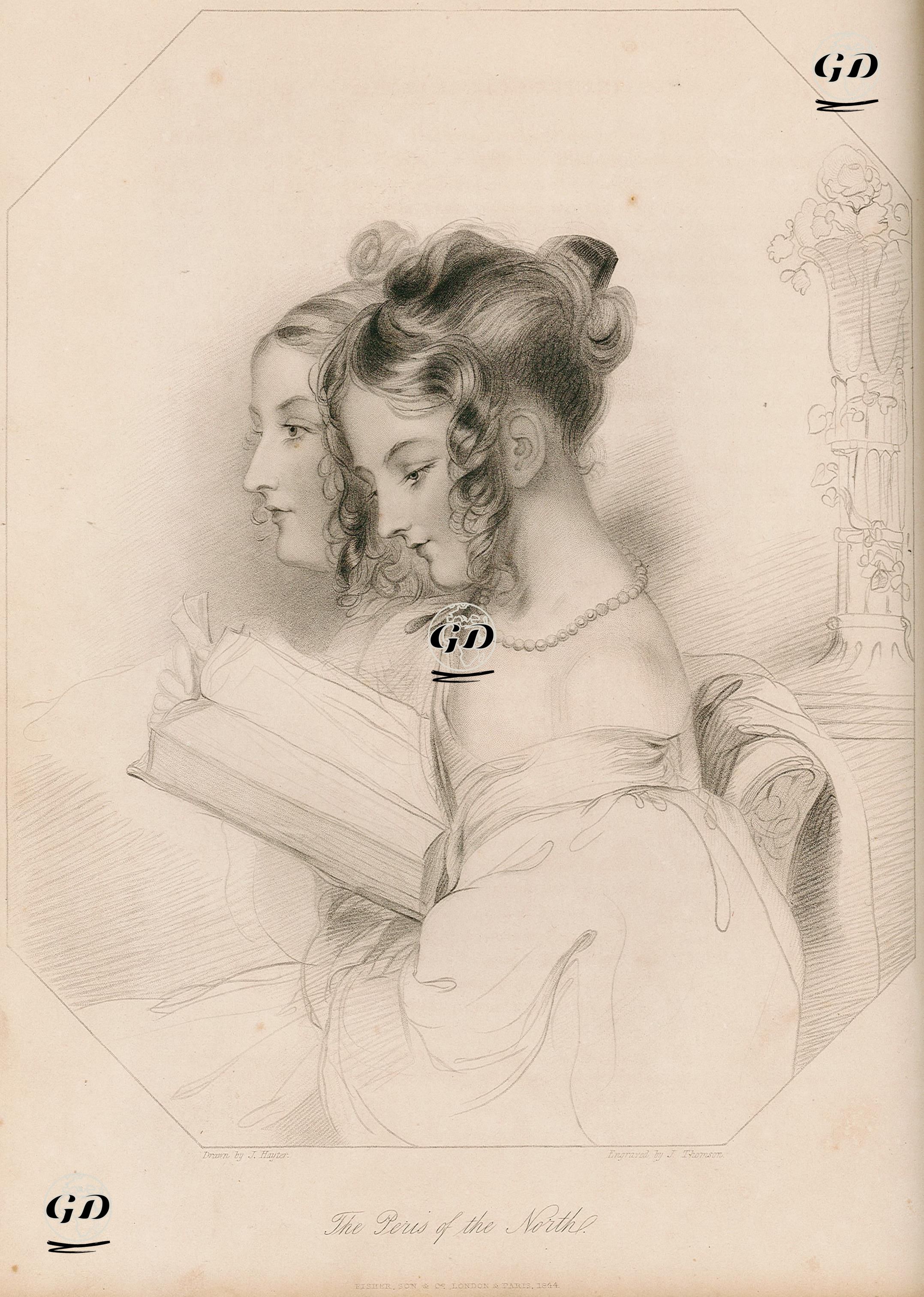 The Peris Of The North - John Hayter (1800-1895) - 1844