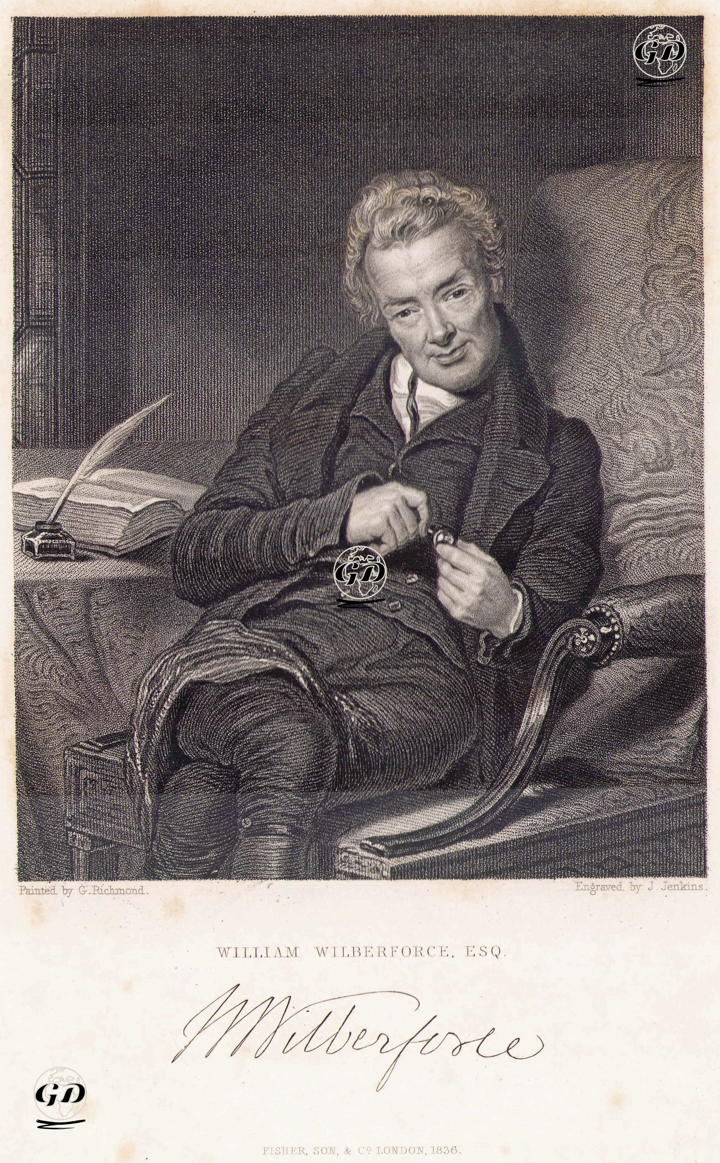 İngiliz Politikacı William Wilberforce - George Richmond (1809-1896) - 1836