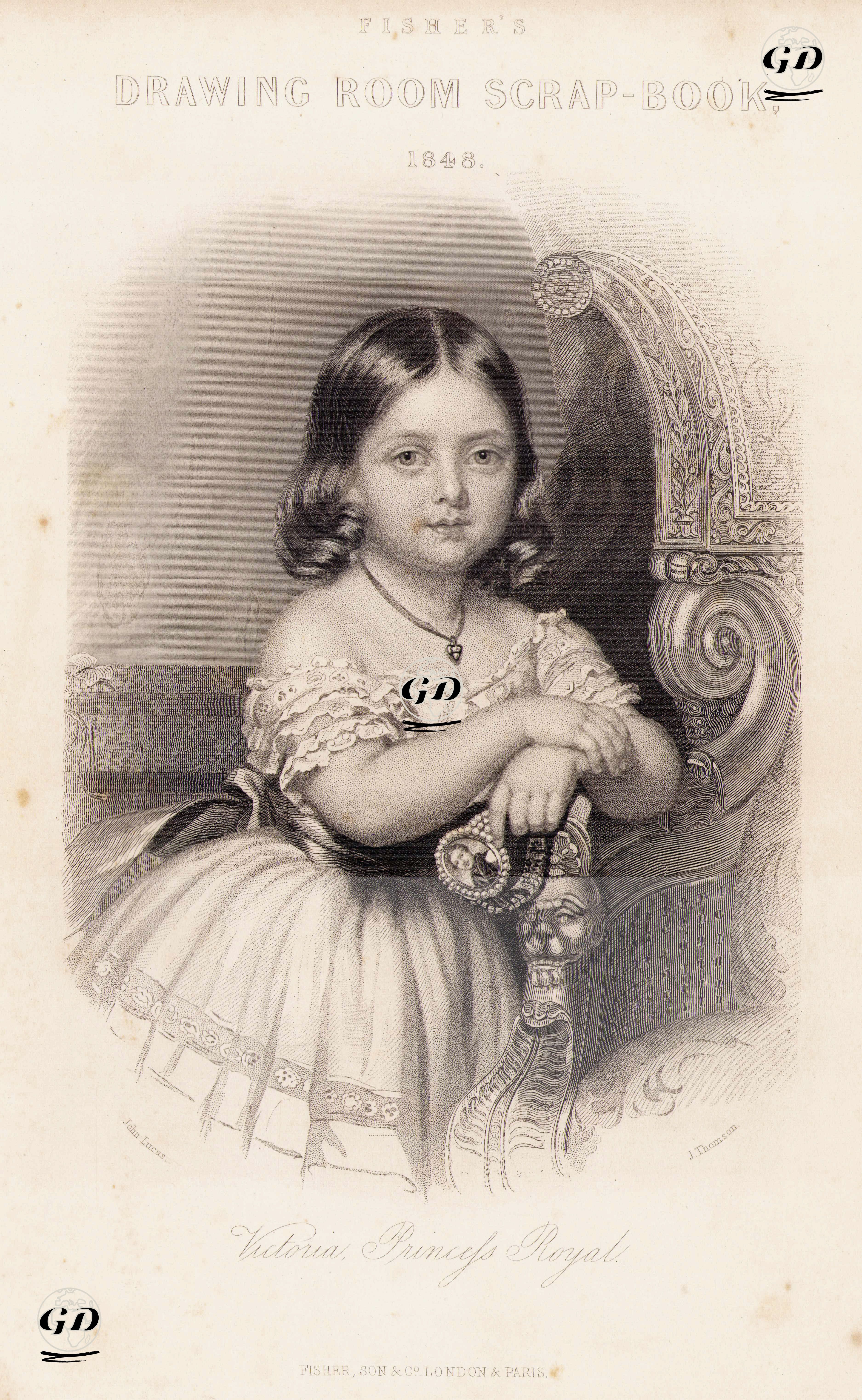 Victoria, Princess Royal - John Lindsay Lucas (1807-1874) - 1848