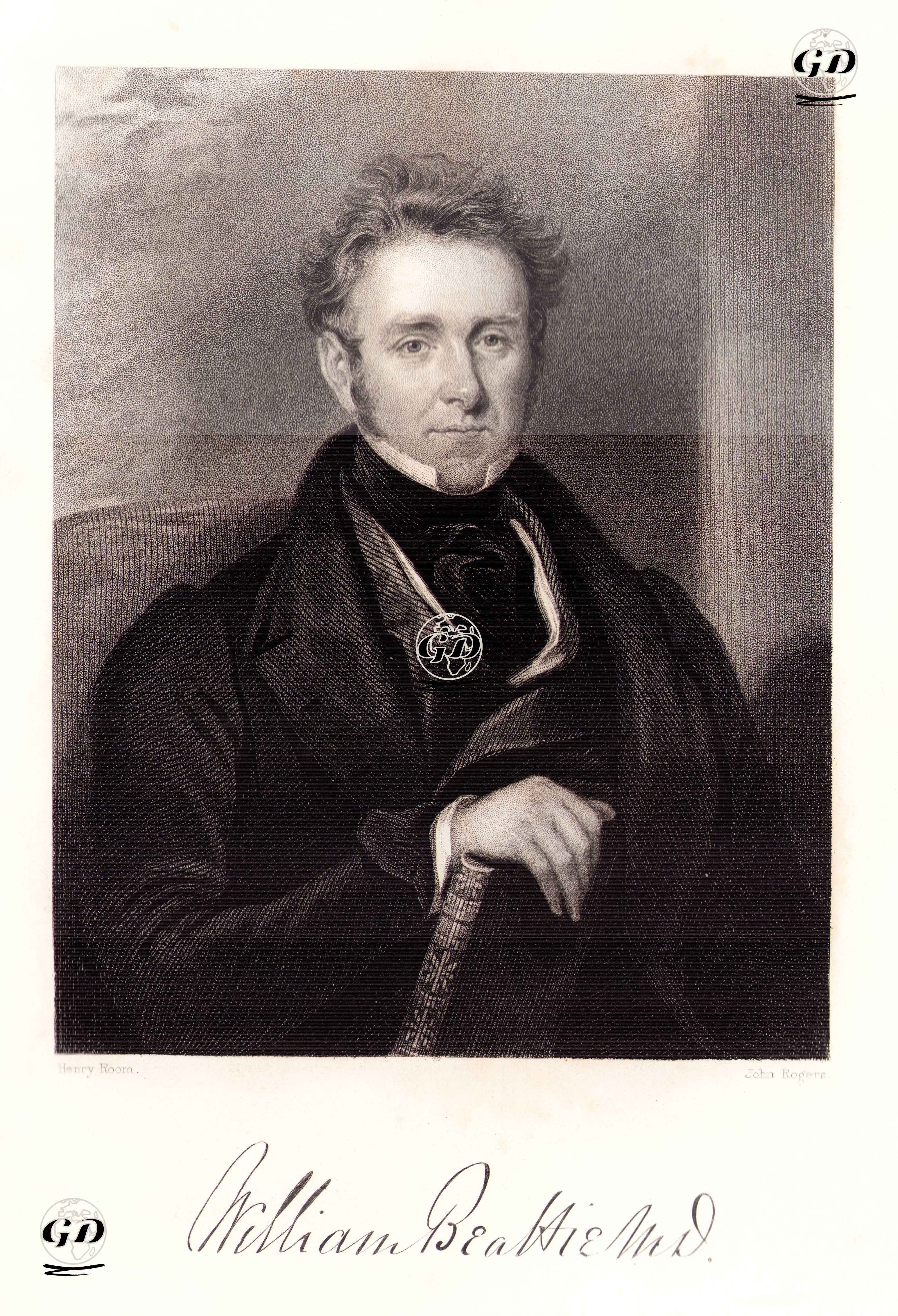 William Beattie - Henry Room (1802-1850) - 1854