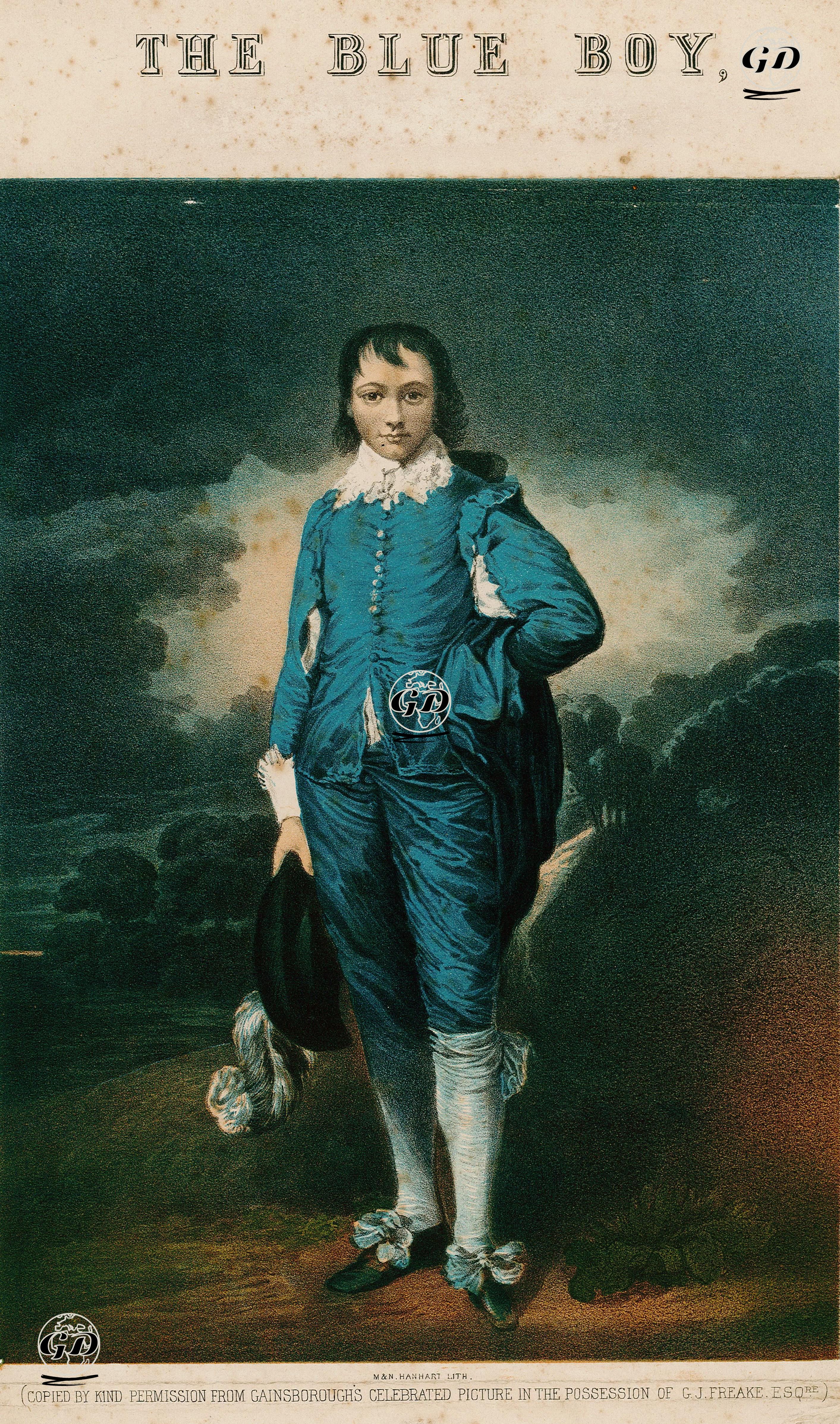 The Blue Boy - Thomas Gainsborough (1727-1788) - 1877