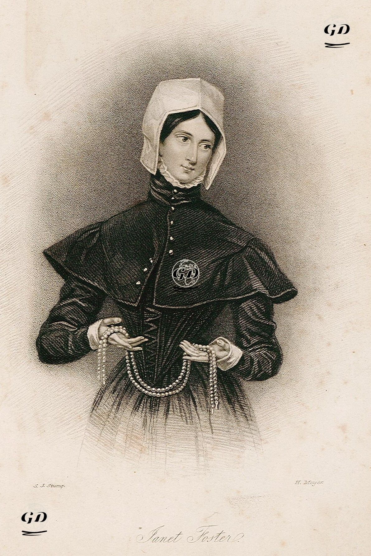Amy Robsart'ın Hizmetçisi Janet Foster - Samuel John Stump (1779-1863) - 1834