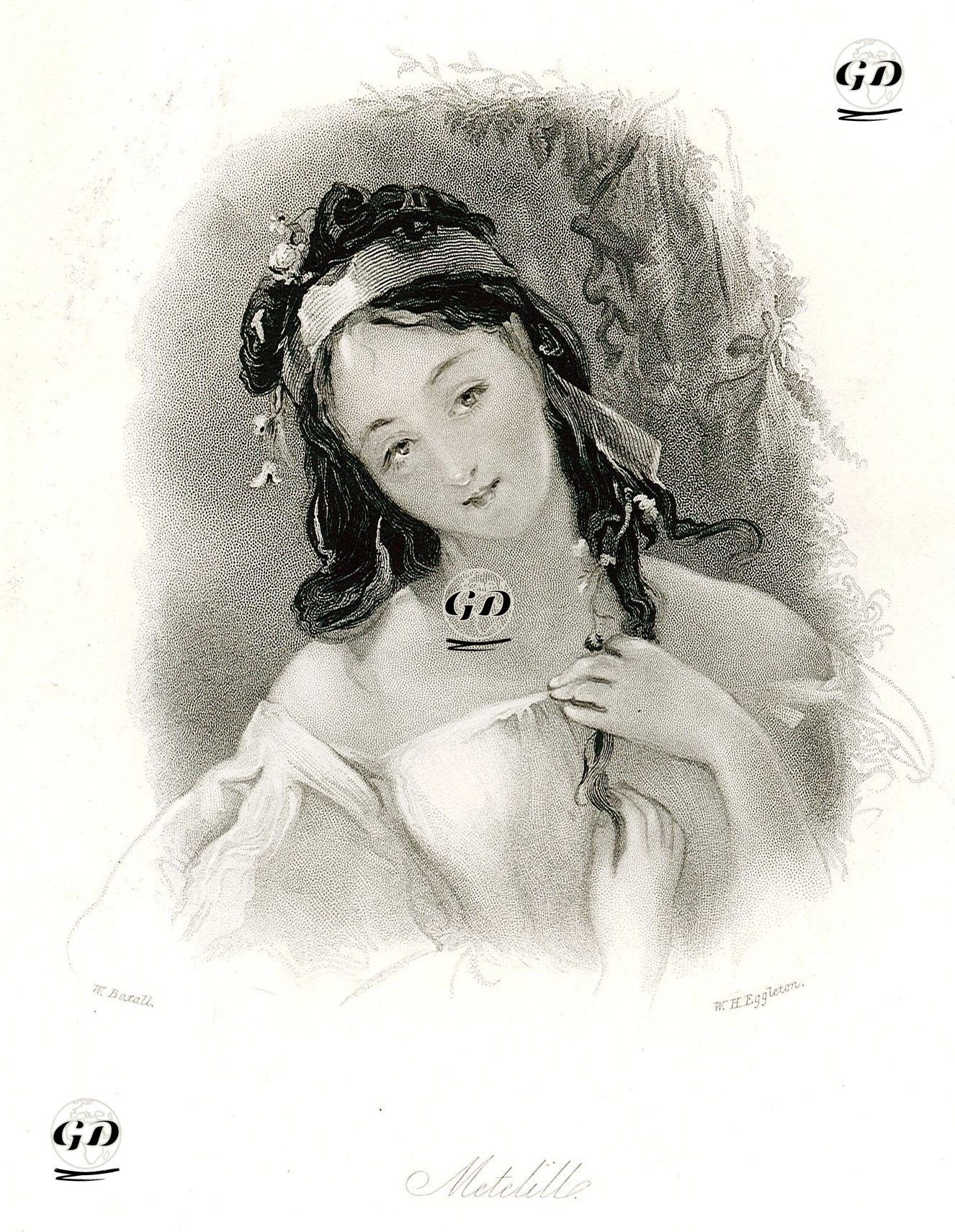 Prenses Metelill - Wiliam Boxall (1800-1879) - 1833