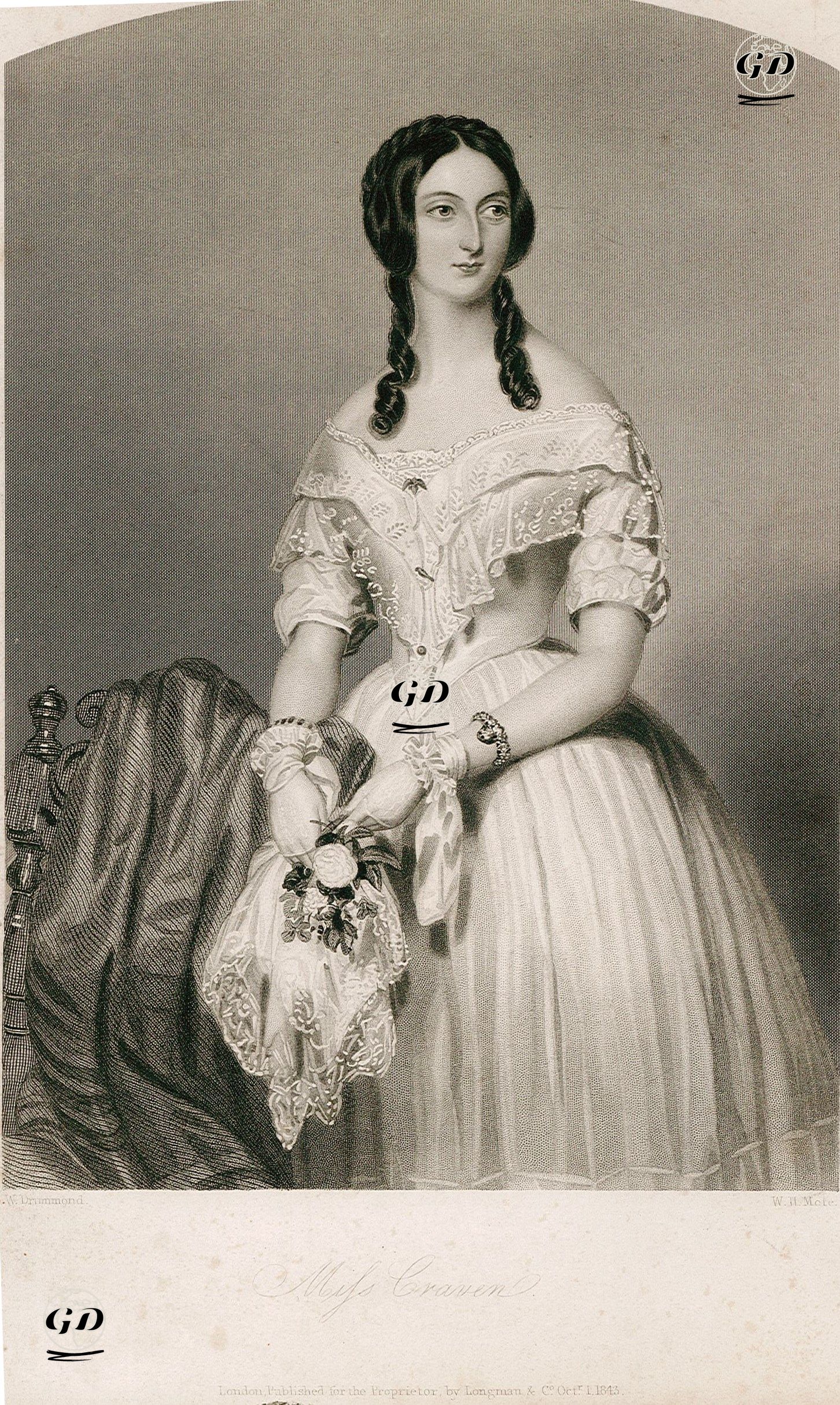 Miss Craven - William Drummond (Active 1800-1850) - 1843