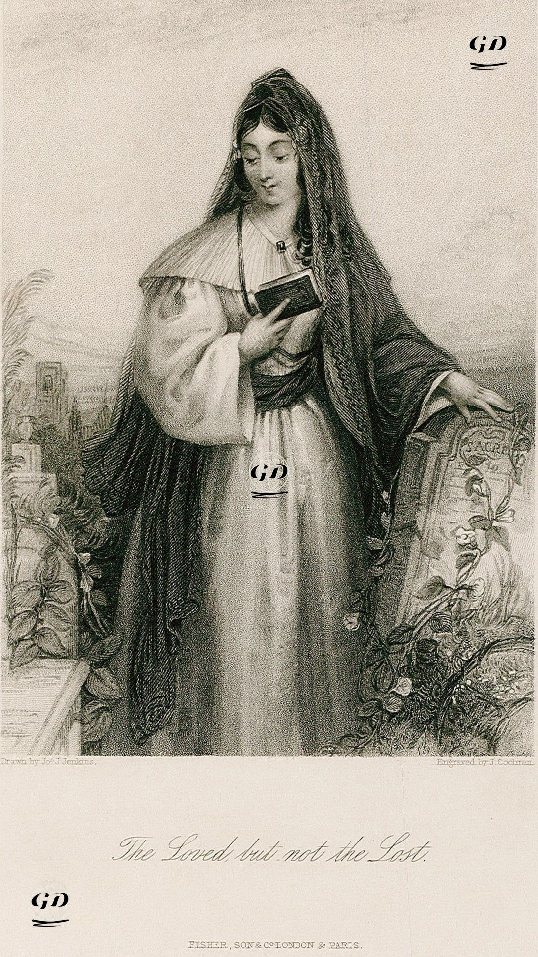 Unutulmayan Sevgili - Joseph John Jenkins (1811-1885) - 1840's