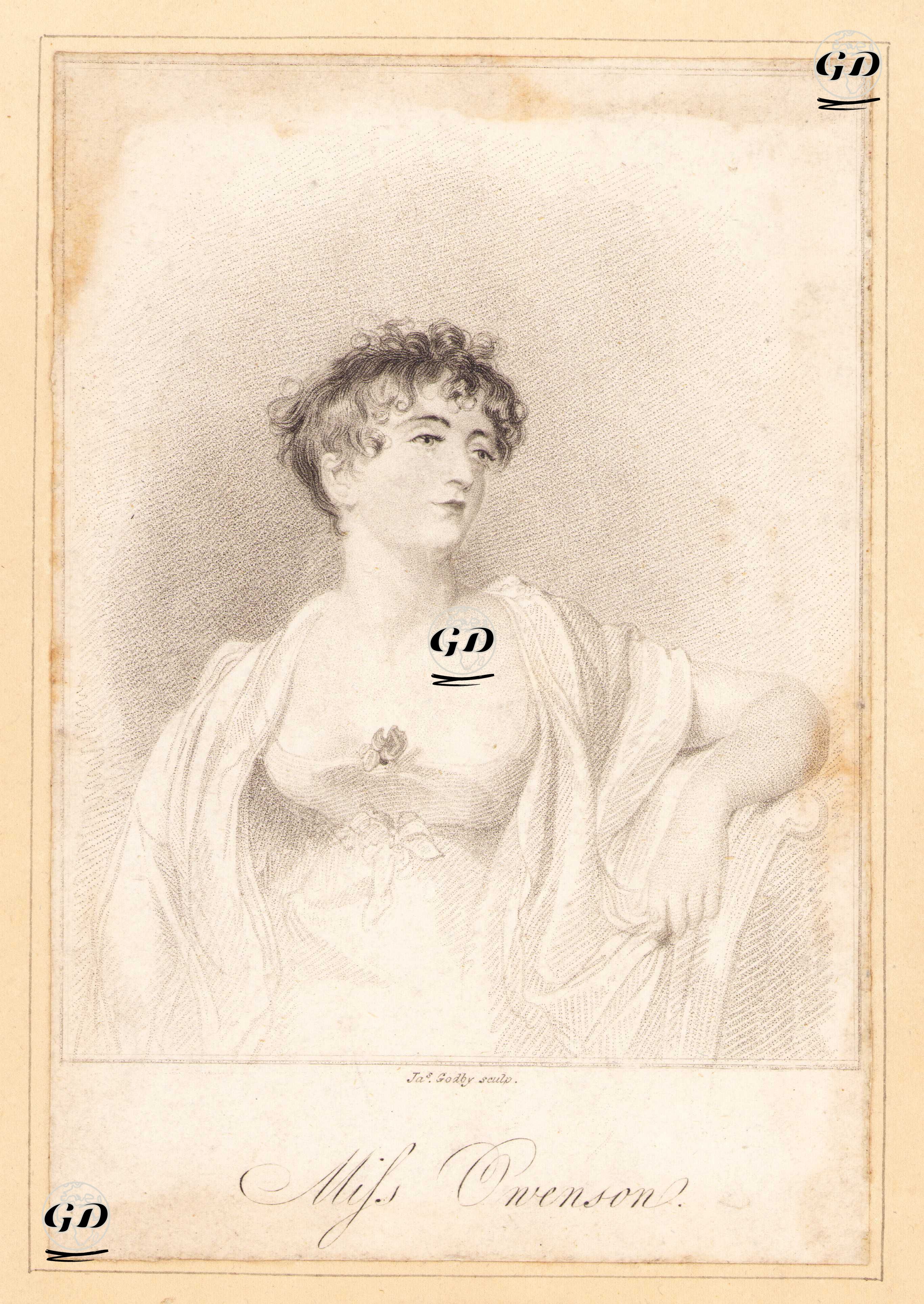 Miss Onenson -  - 1825