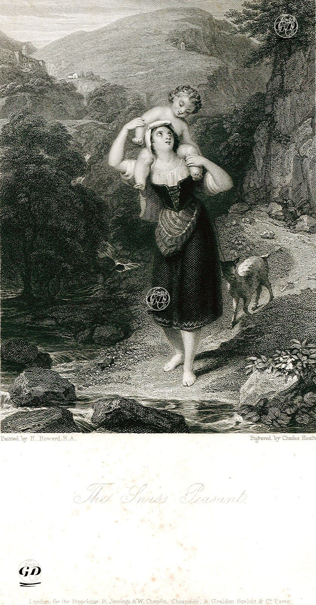 İsviçreli Köylü - Henry Howard (1769-1847) - 1850's