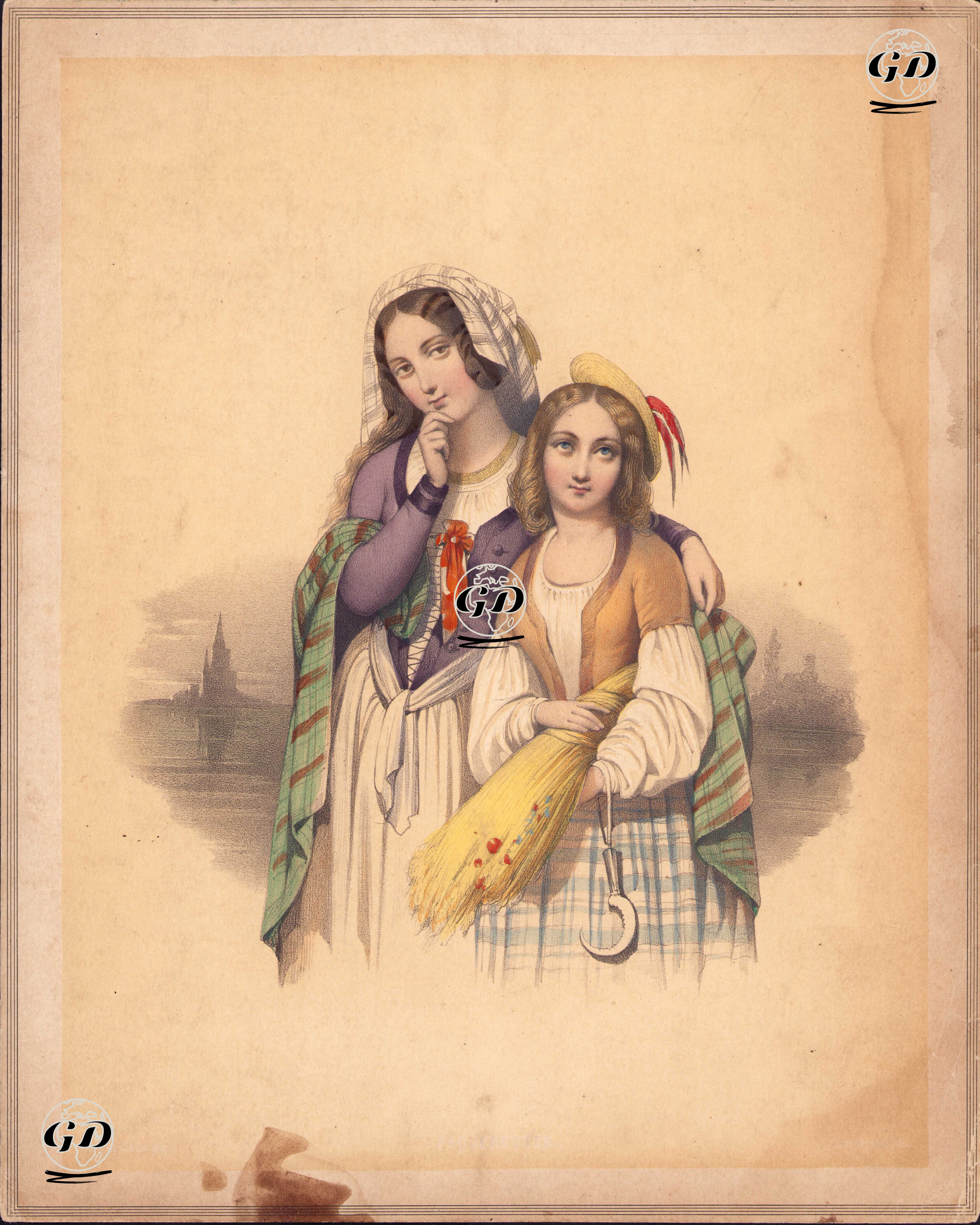 Young Girls -  - 1850's-1860's