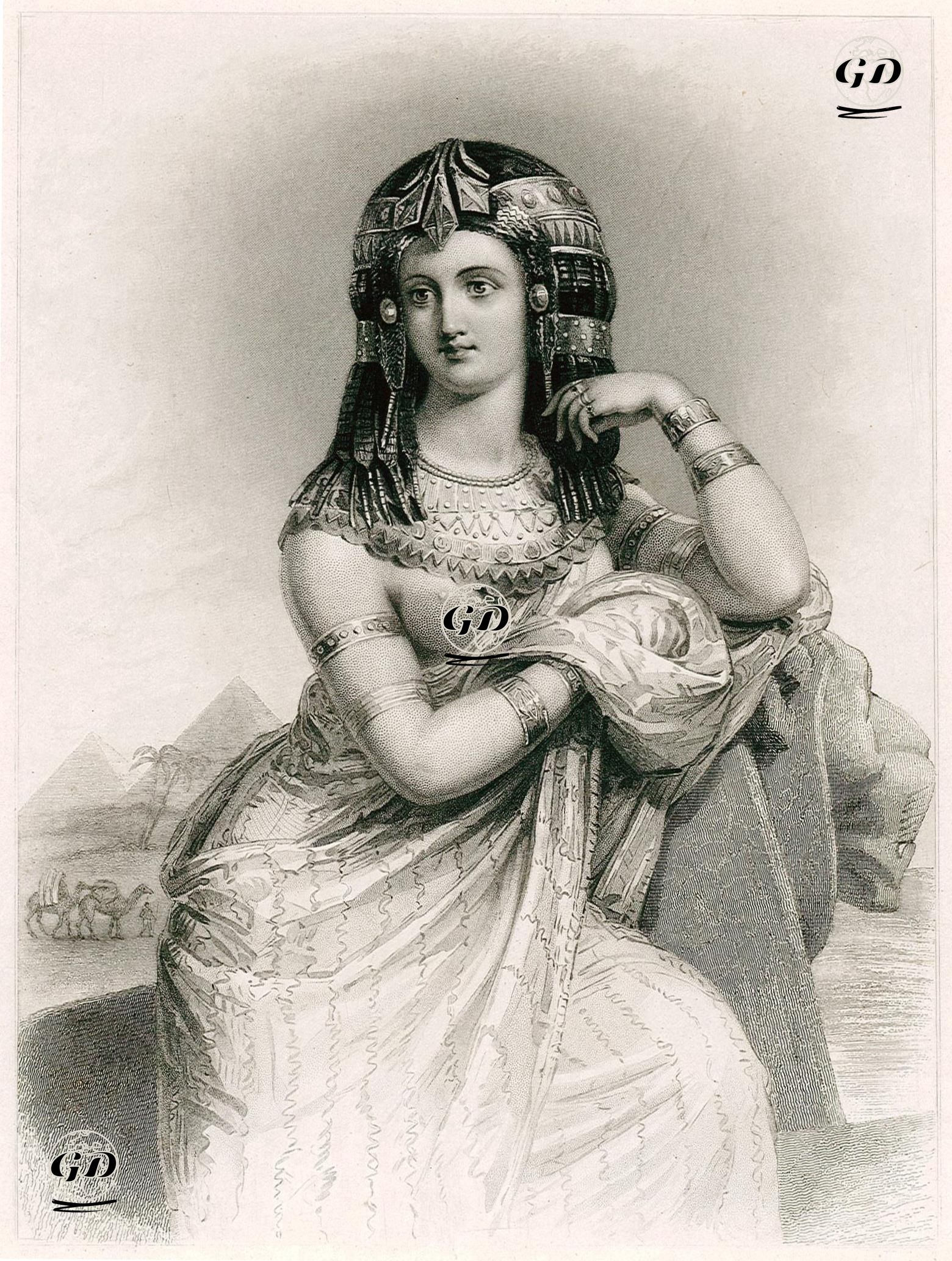 Mısırlı Bir Kadın Portresi -  - 1860's-1870's