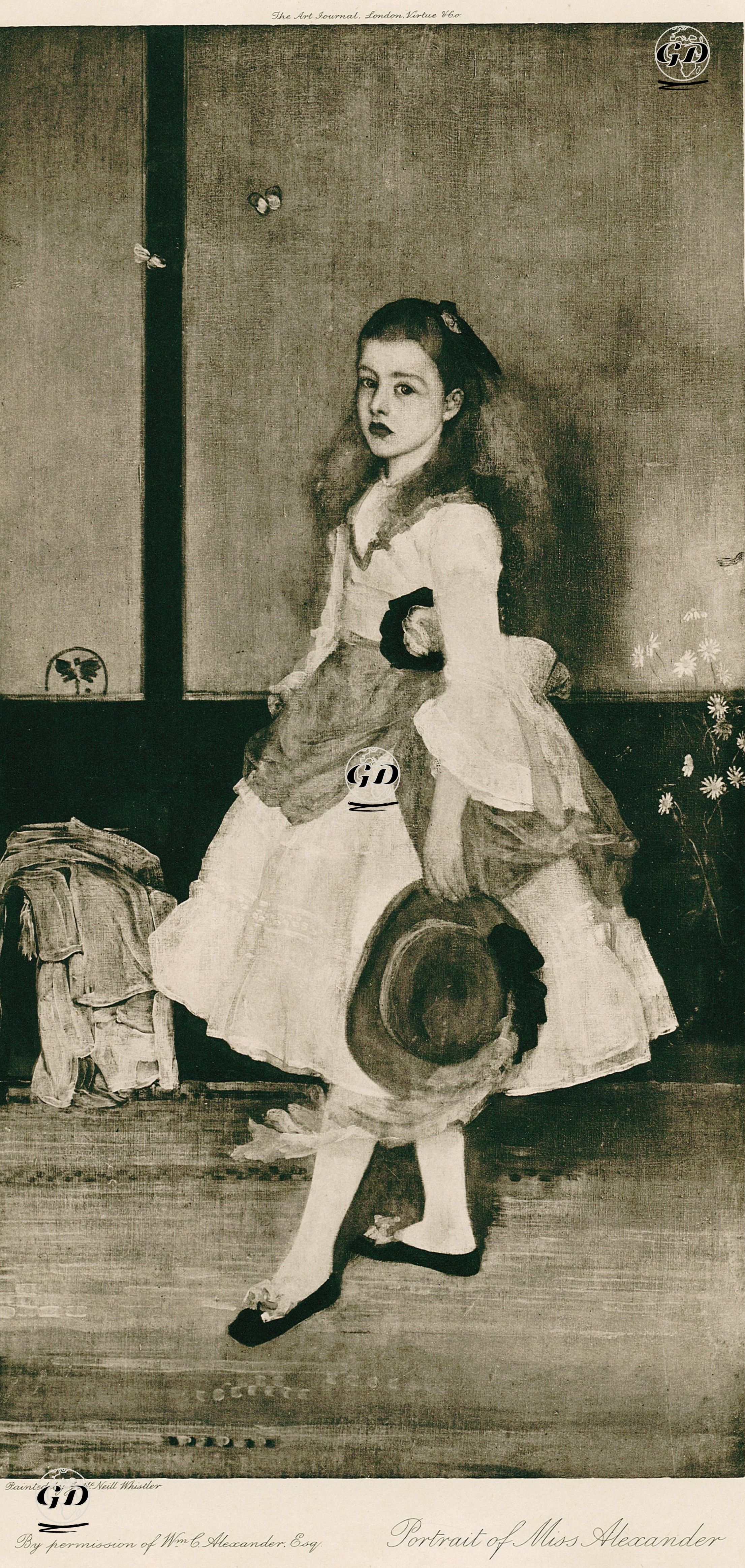 Cicely Alexander - James Abbott McNeill Whistler (1834-1903) - 1890's-1900's