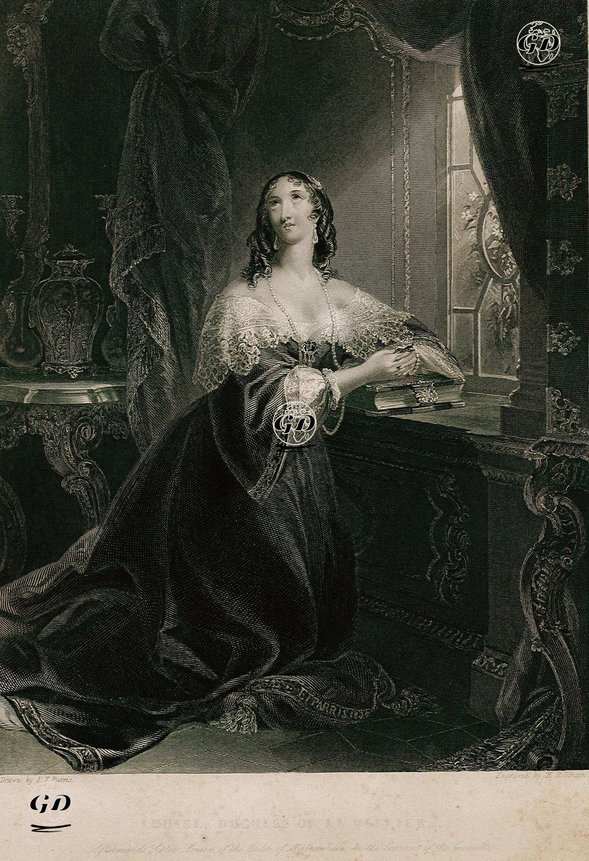 Valliere Düşeşi Lousie - Edmund Thomas Parris (1793-1873) - 1844