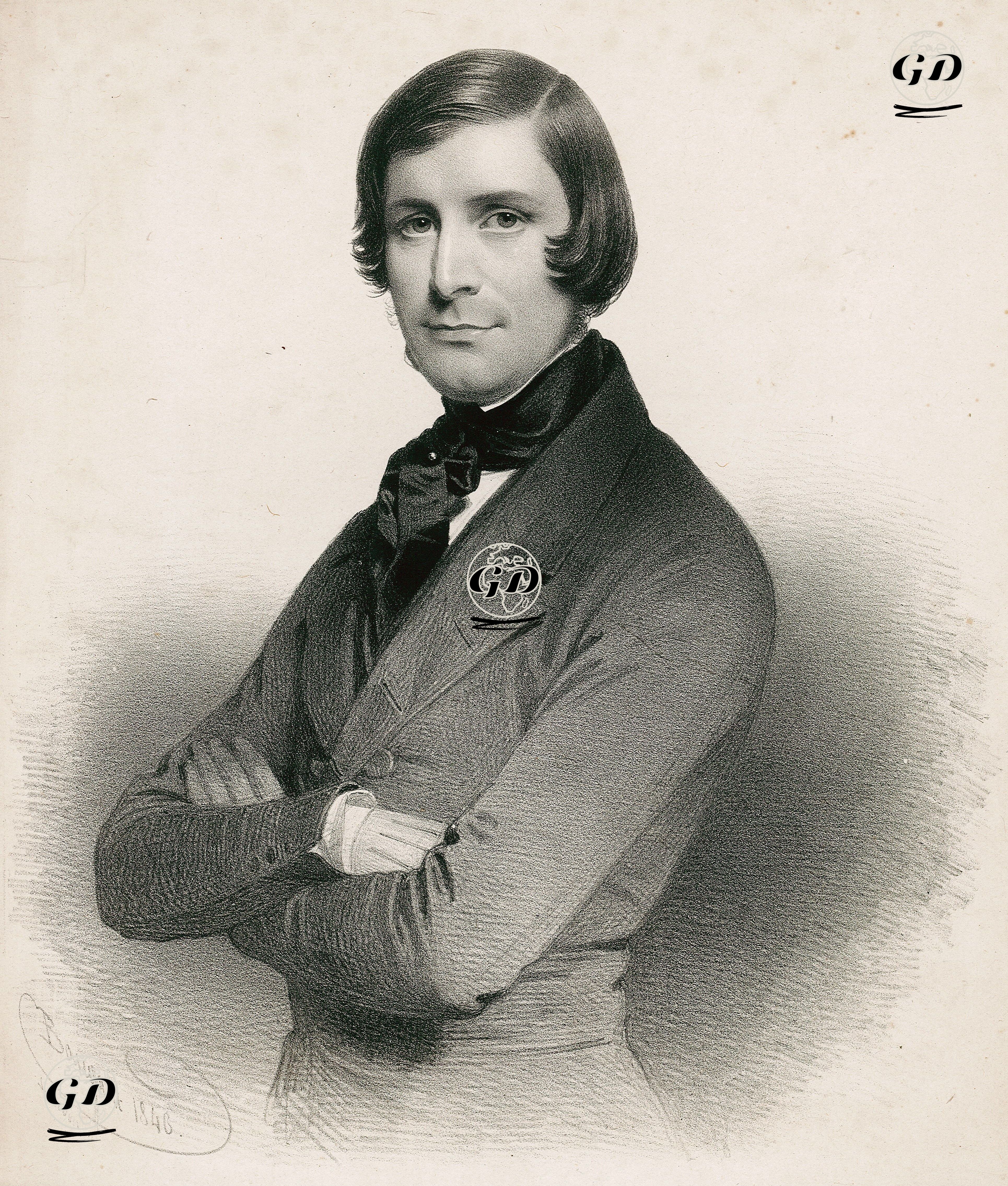 Bir Erkek Portresi -  - 1848