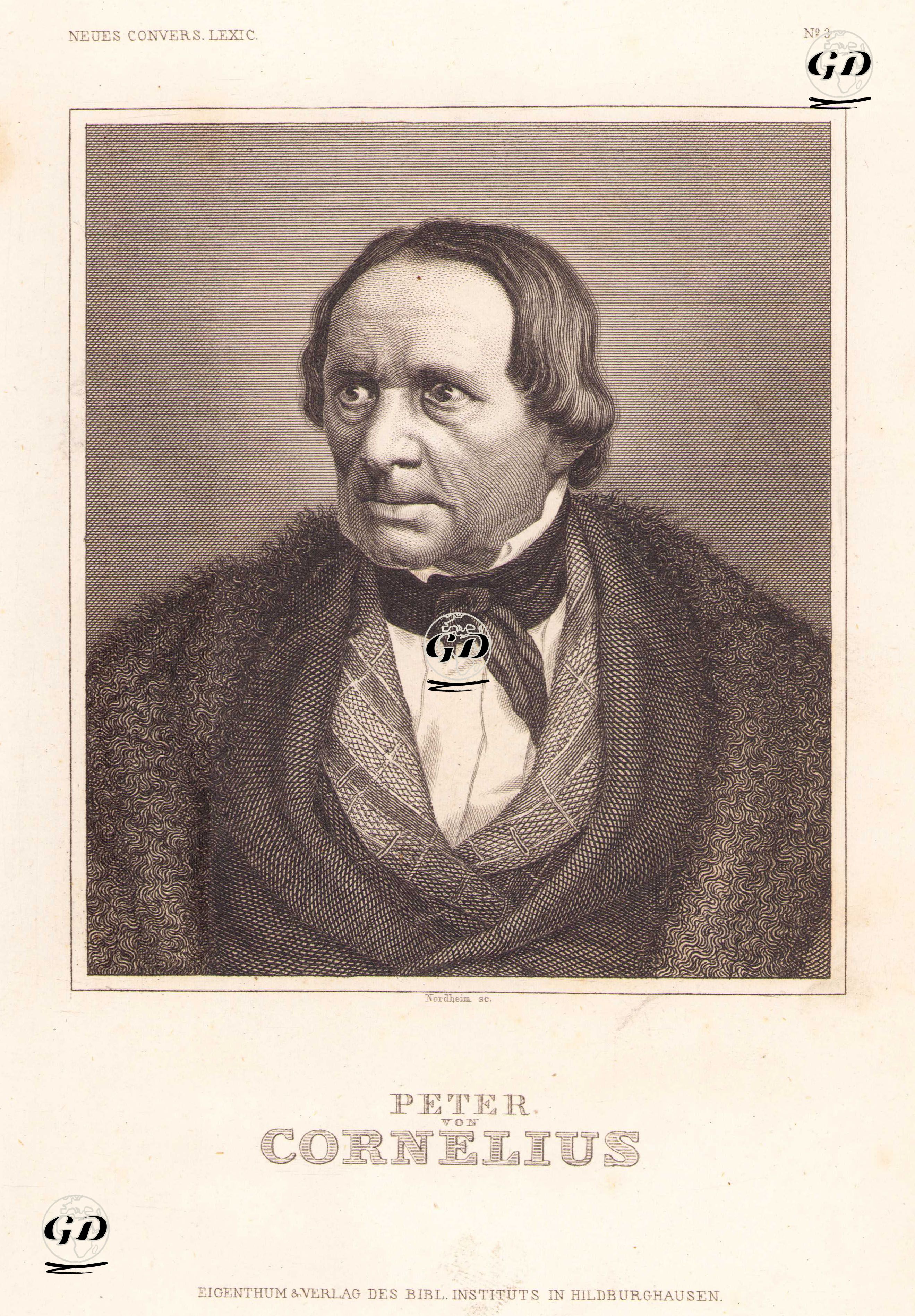 Peter Von Cornelius -  - 1850's