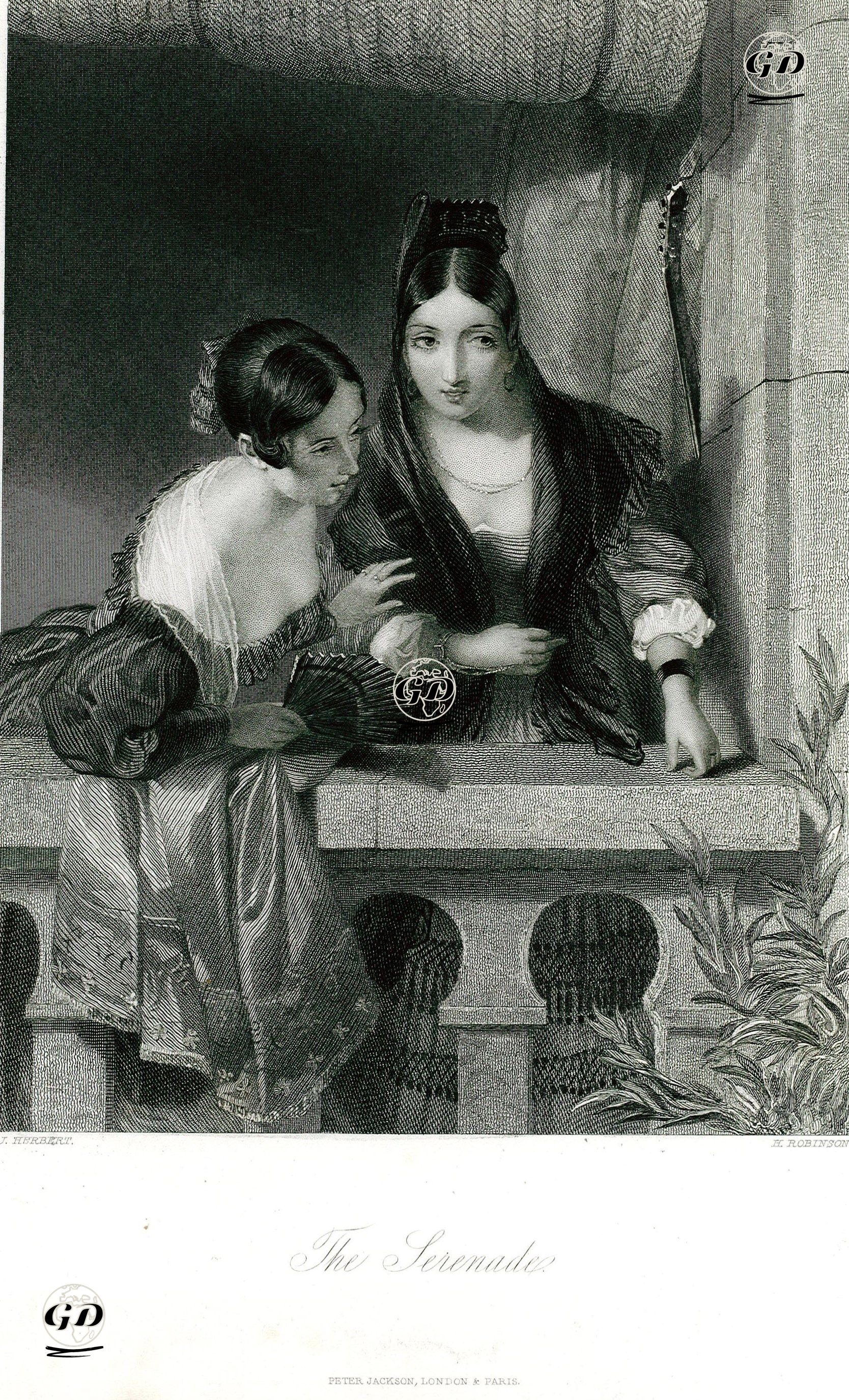 Serenat - John Rogers Herbert (1810-1890) - 1850
