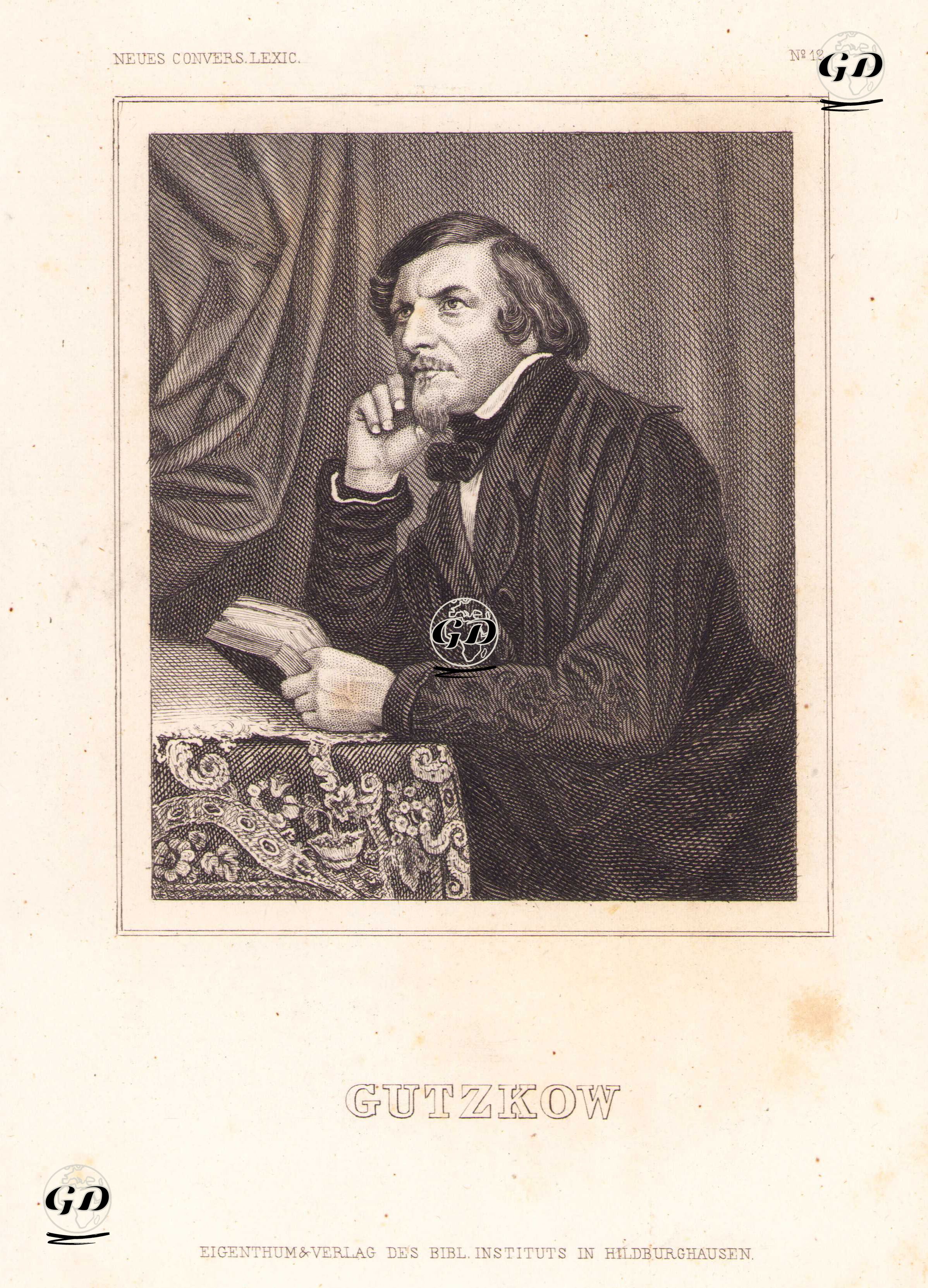 Karl Gutzkow -  - 1858