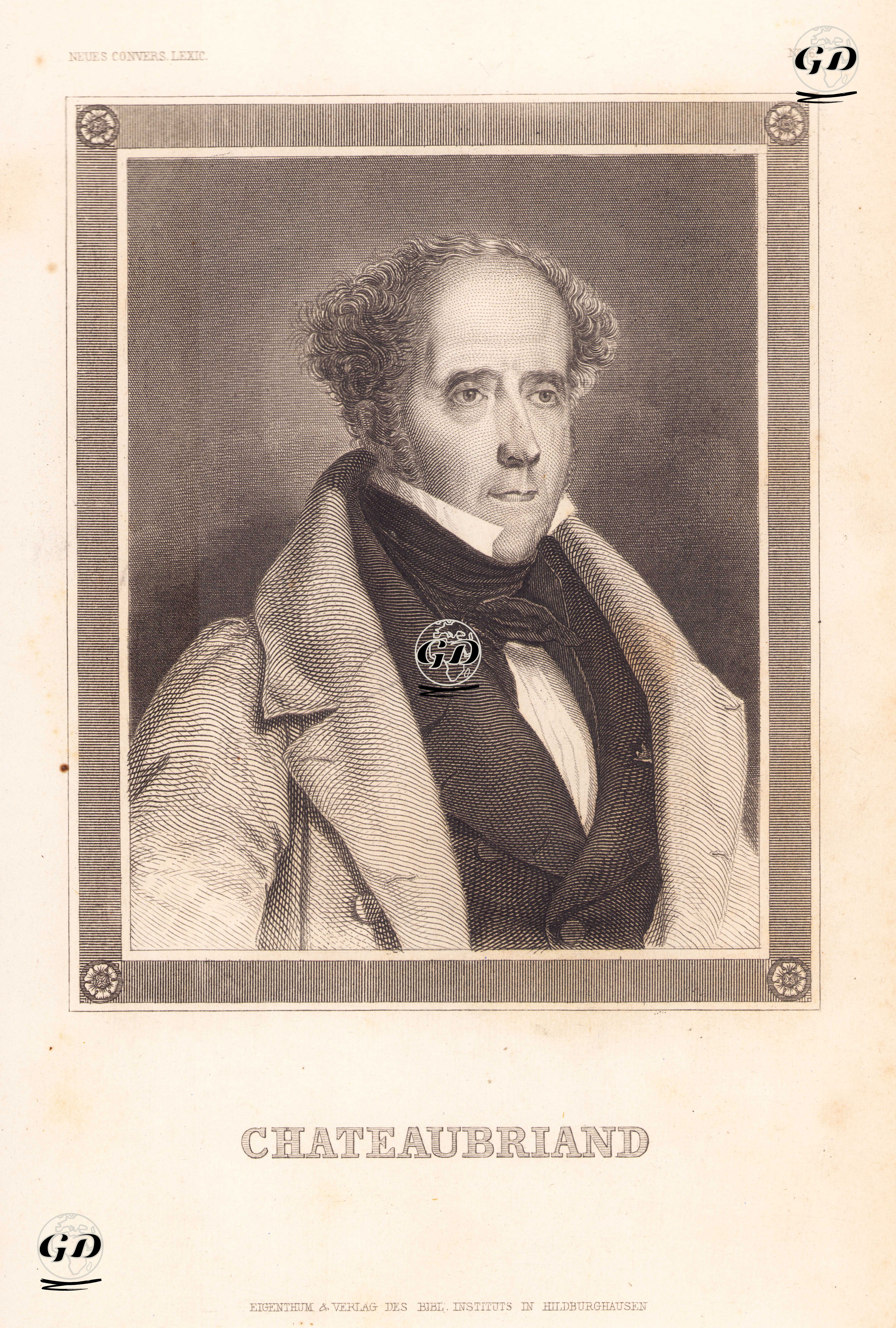 Chateaubriand (François Rene de Chateaubriand ) -  - 1858