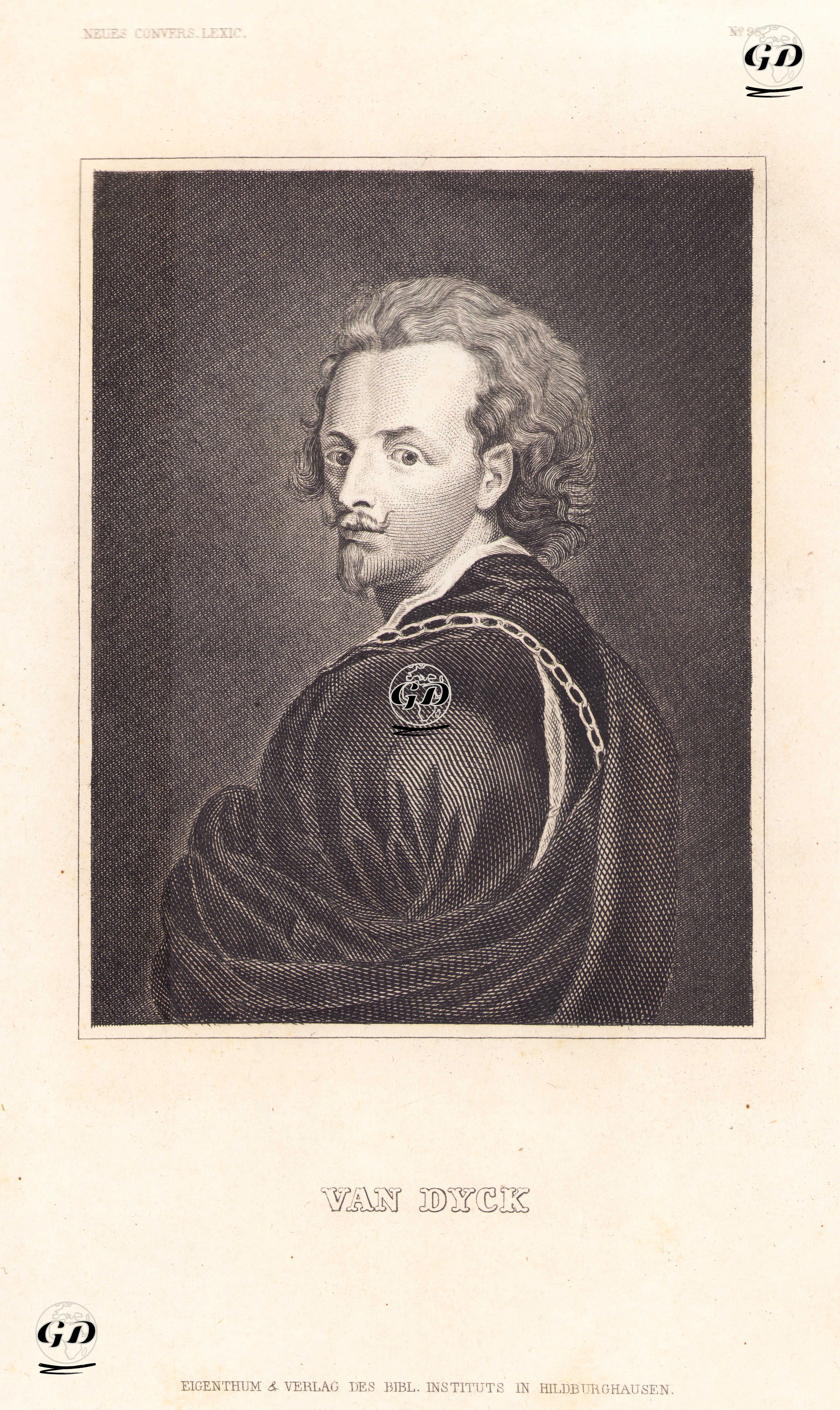 Anthony Van Dyck -  - 1860