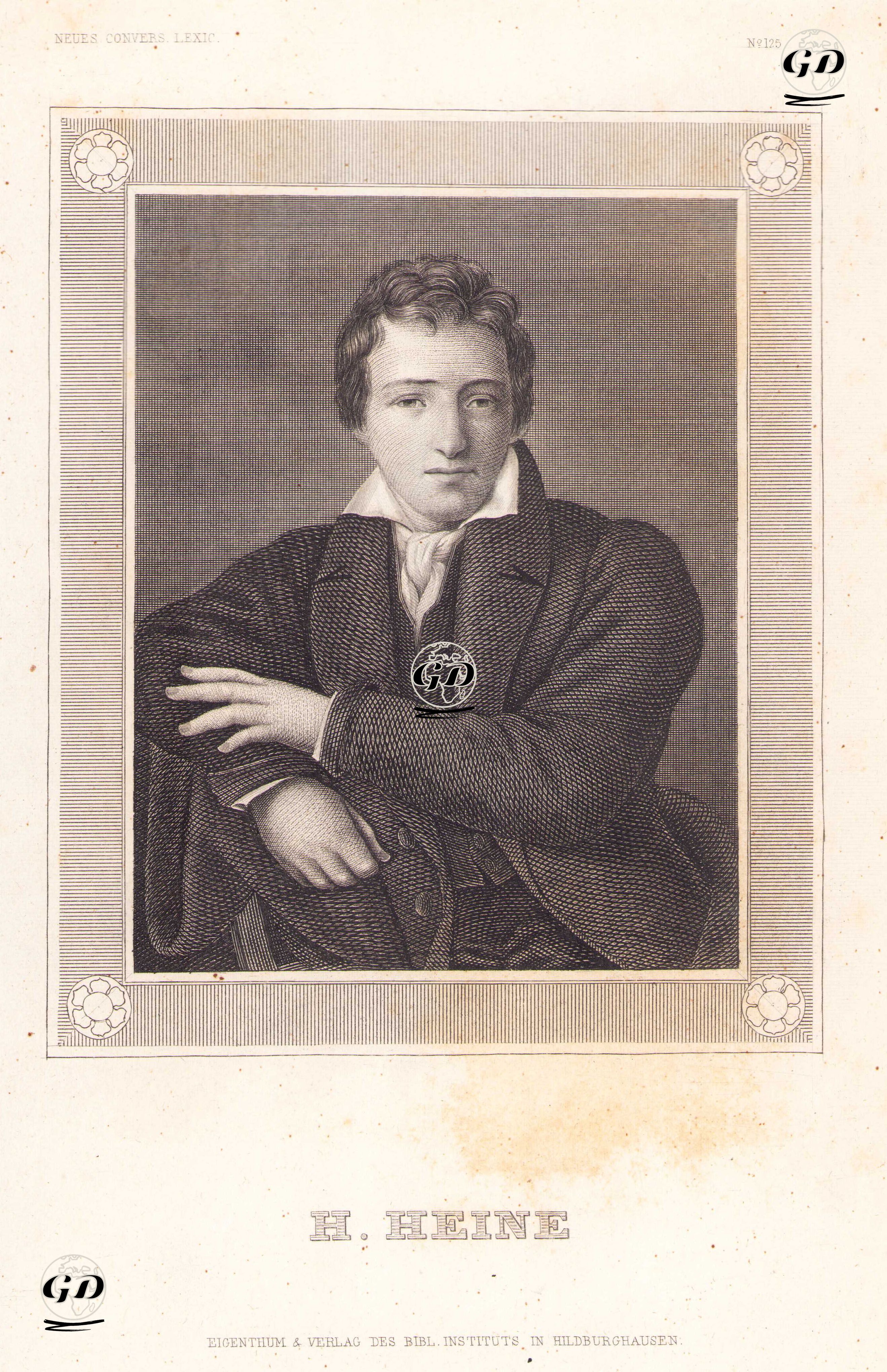 Heinrich Heine -  - 1859