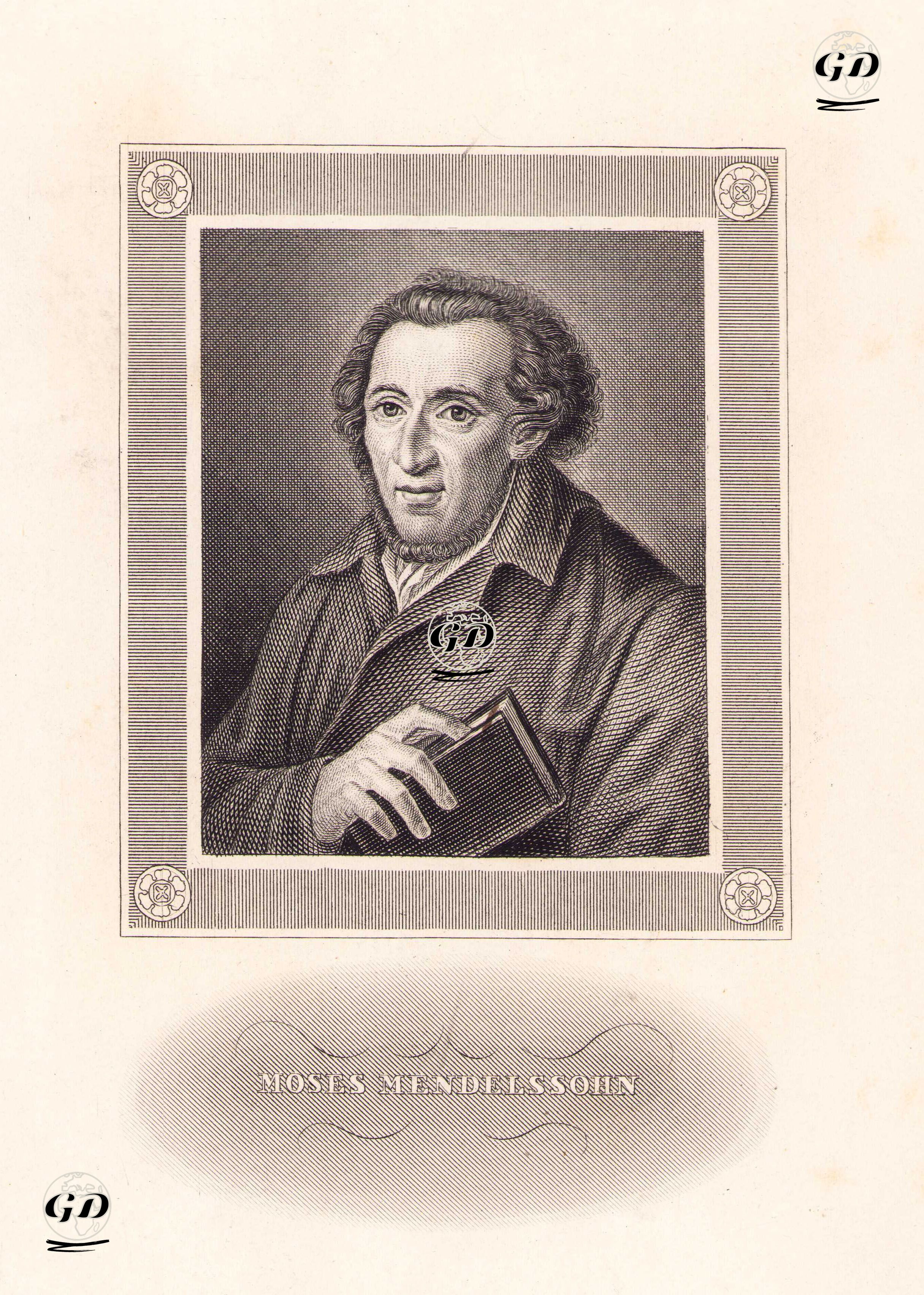 Moses Mendelssohn -  - 1859