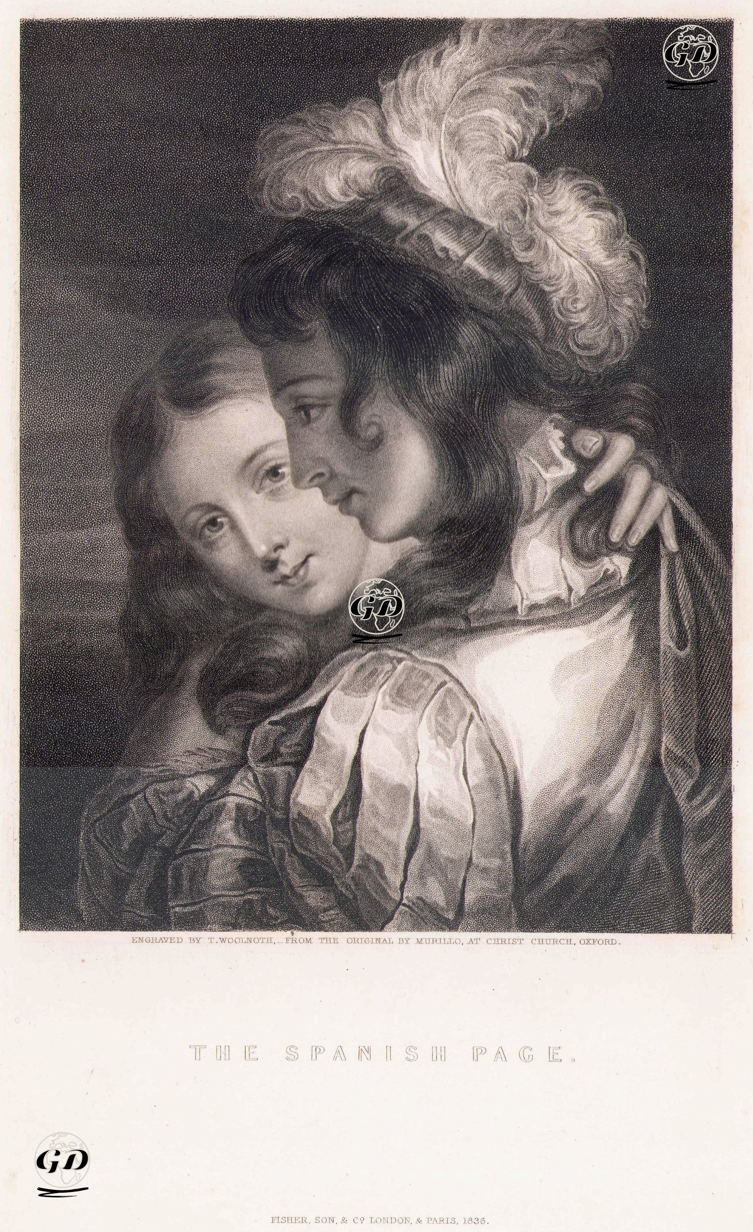 İspanyol Oğlan - Bartolome Esteban Morillo (1617-1682) - 1836