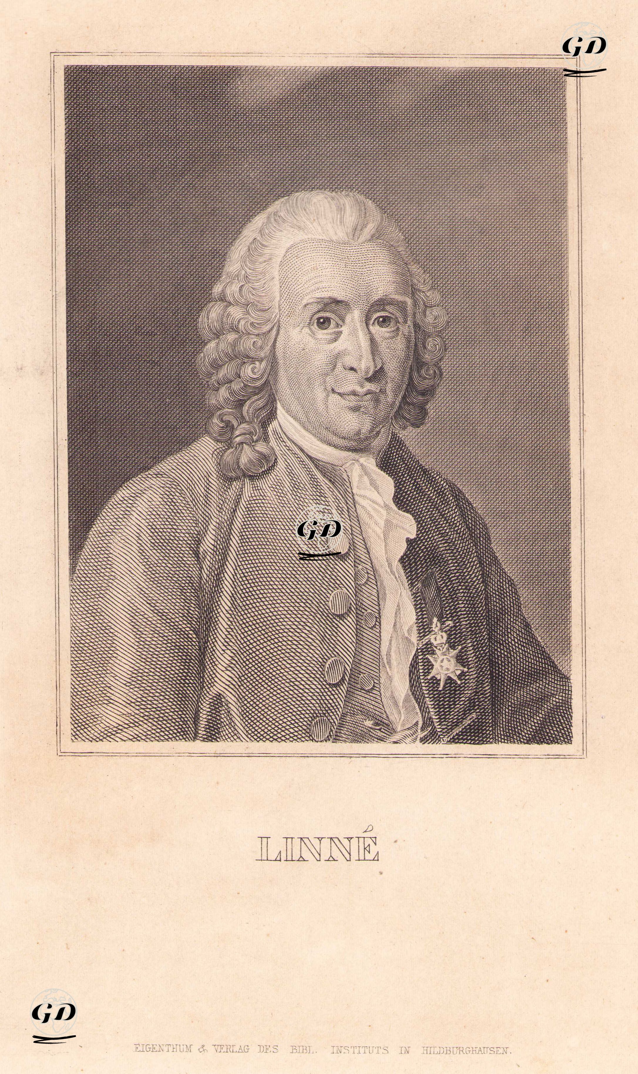 Carl Linnaeus (Carl von Linne) -  - 1850's