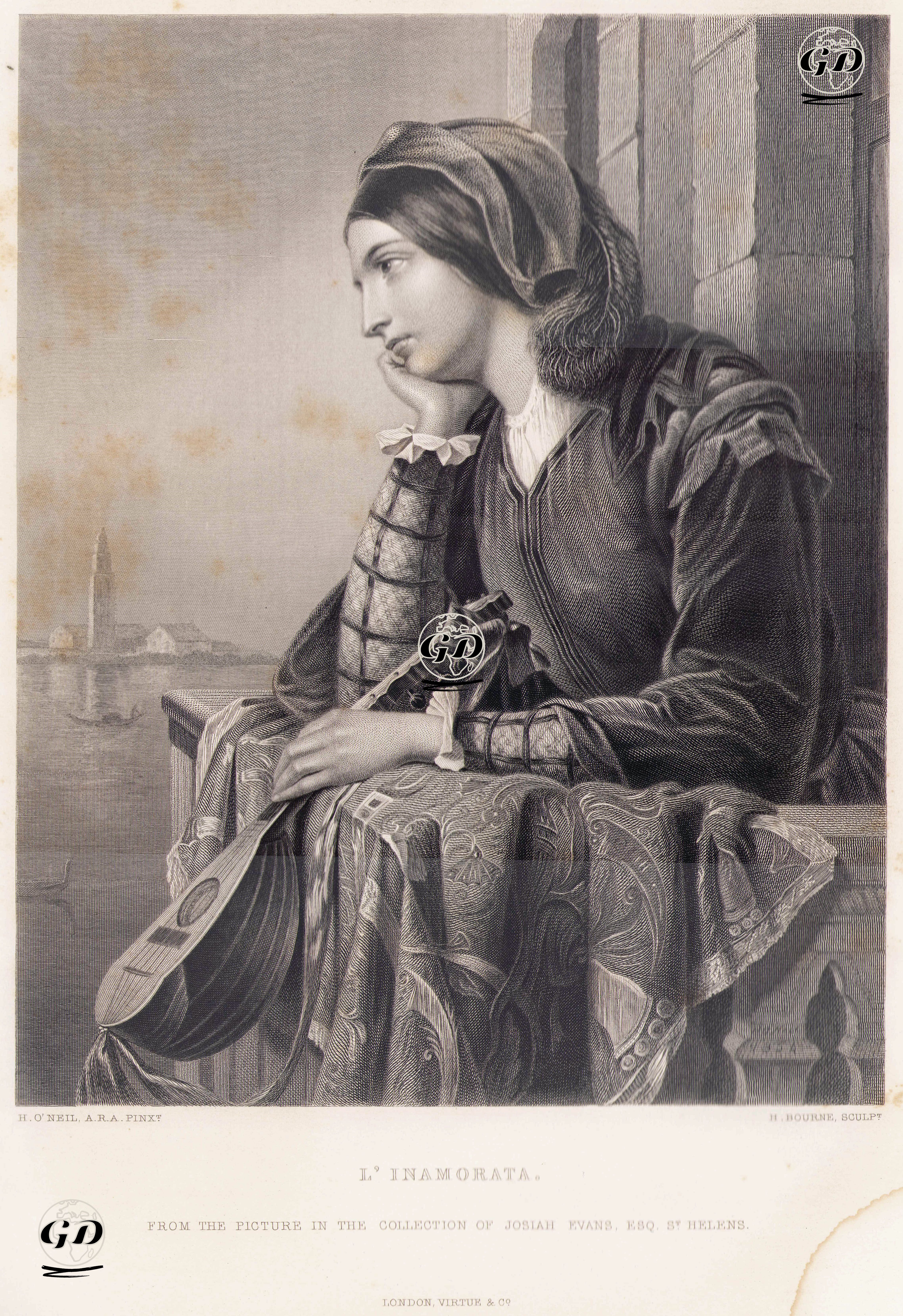 Aşık Olunacak Kadın - Henry Nelson O'Neil (1817-1880) - 1867
