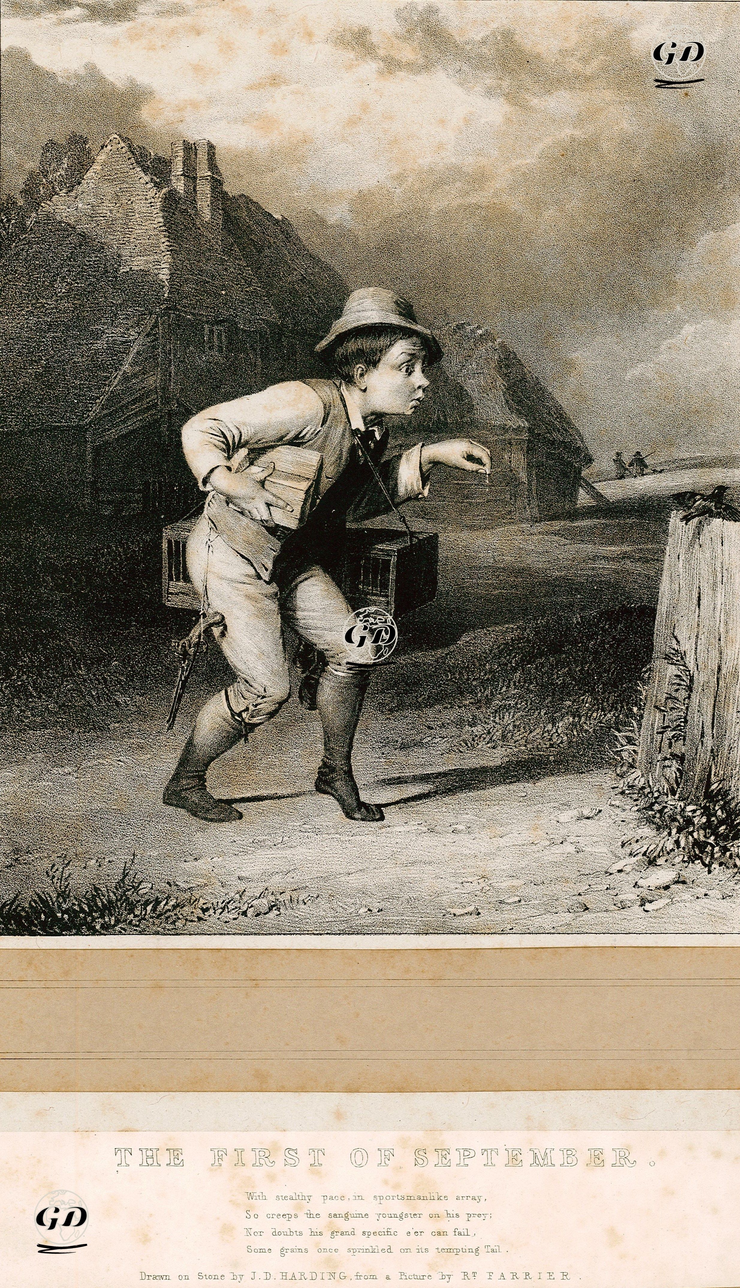 Eylülün Biri - Robert Farrier (1796-1879)-James Duffield Harding (1798-1863) - 1820's-1830's