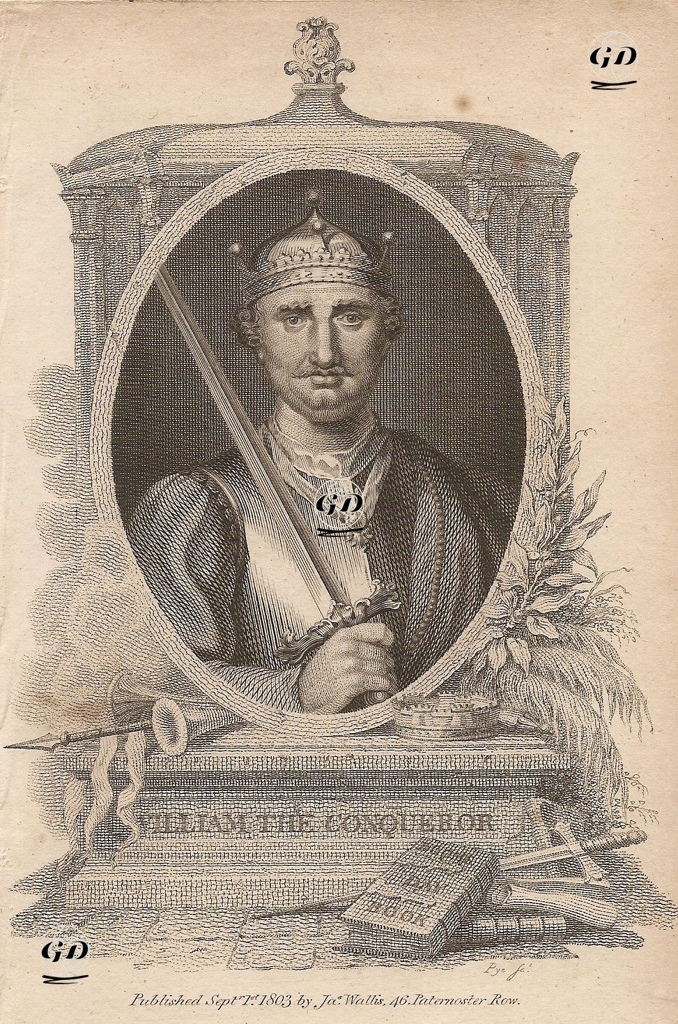 İngiltere Kralı I.William (William the Conqueror-Fatih) -  - 1803