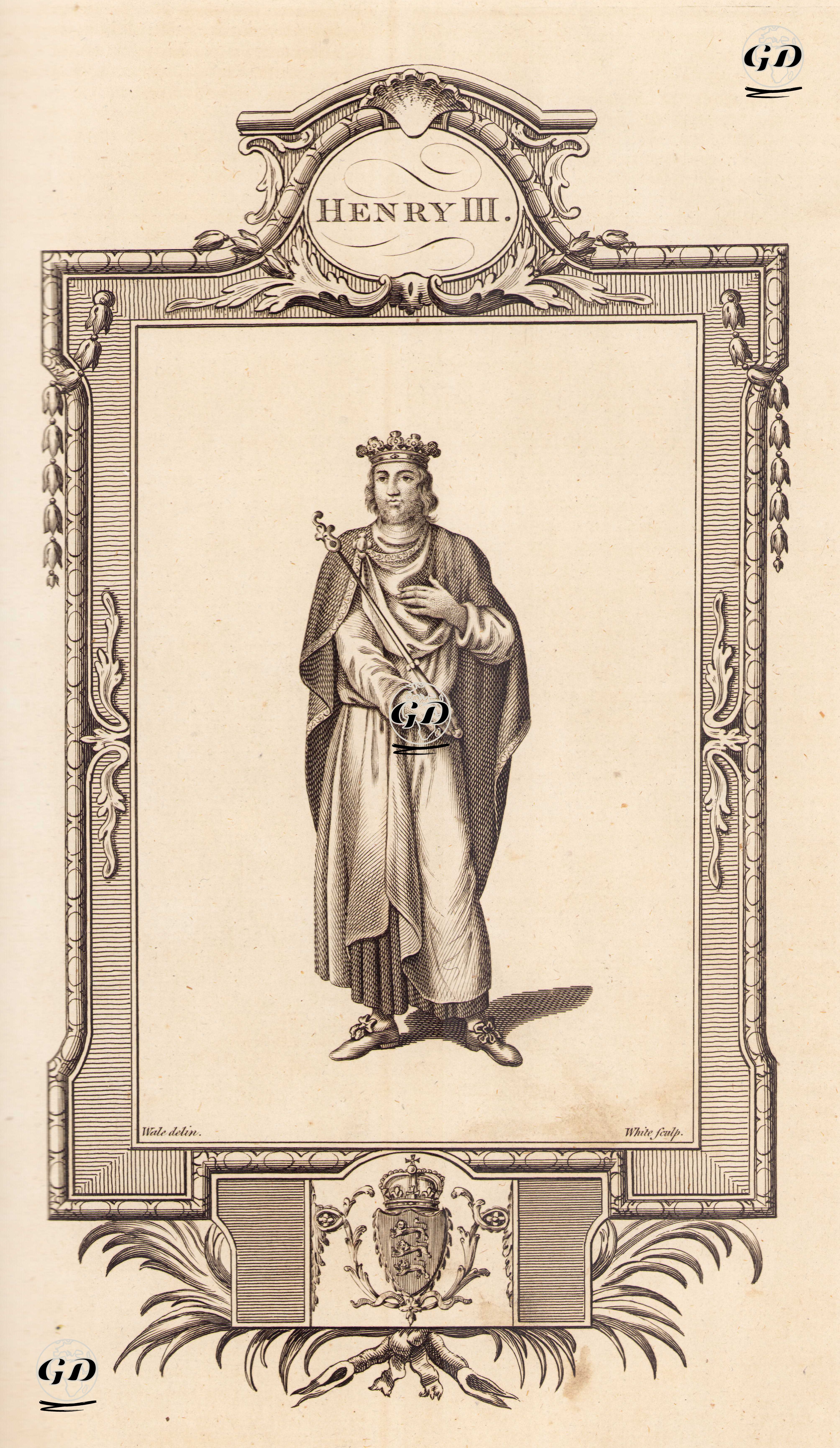 Henry III. - Samuel Wale (1721-1786) - 1780