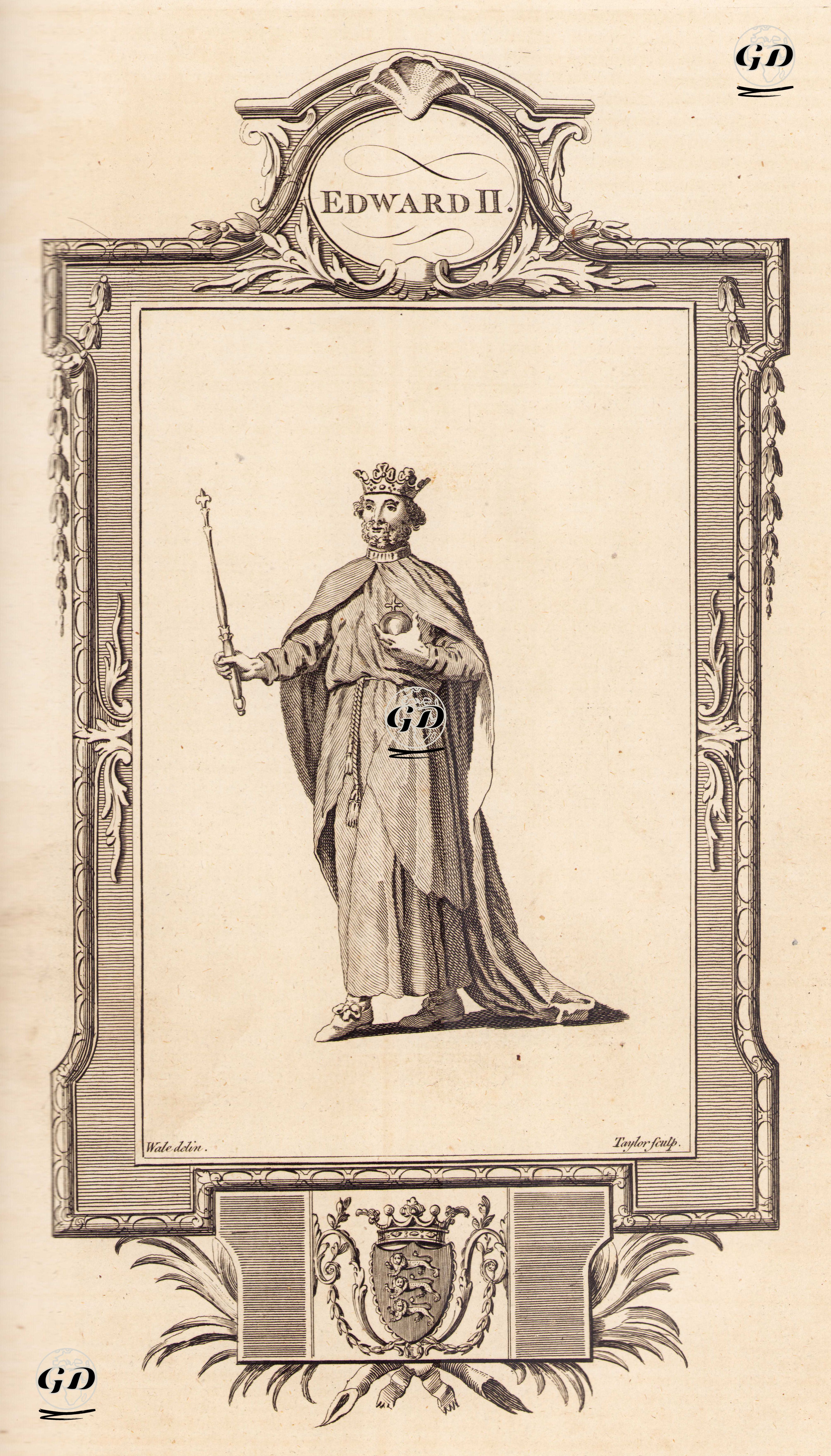 Edward II. - Samuel Wale (1721-1786) - 1780