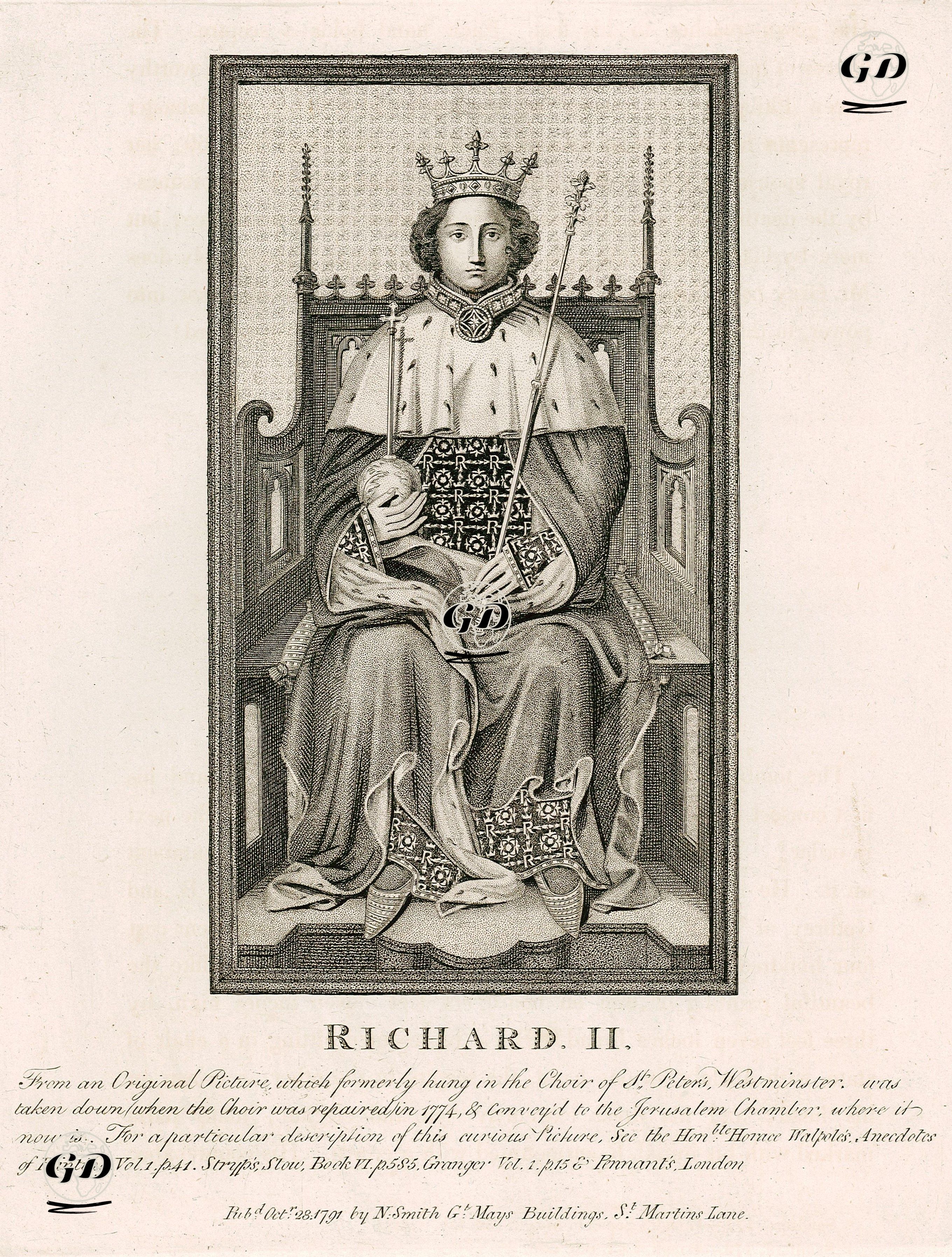 İngiltere Kralı II.Richard -  - 1791