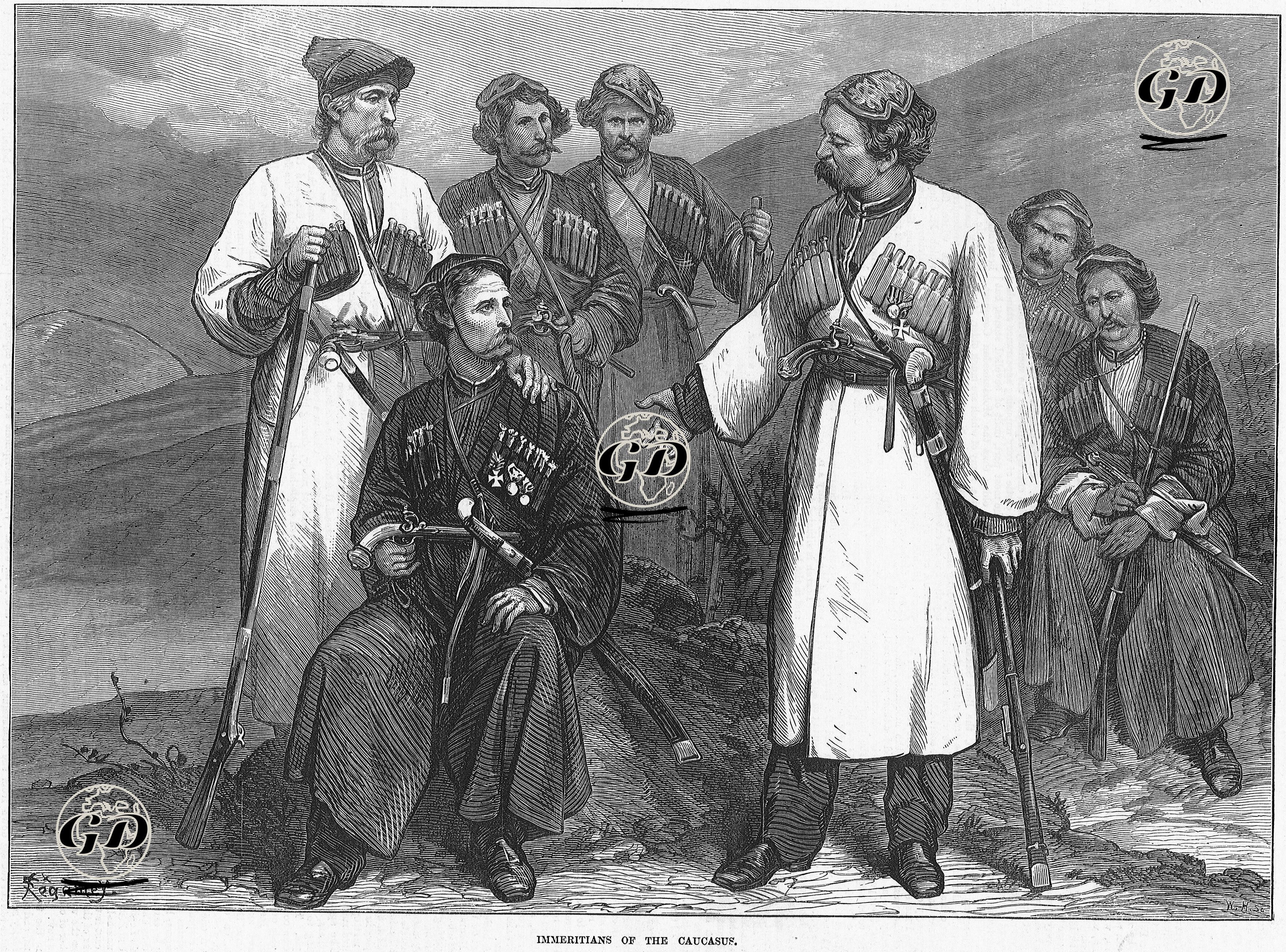 Immeritians Of The Caucasus -  - 1873