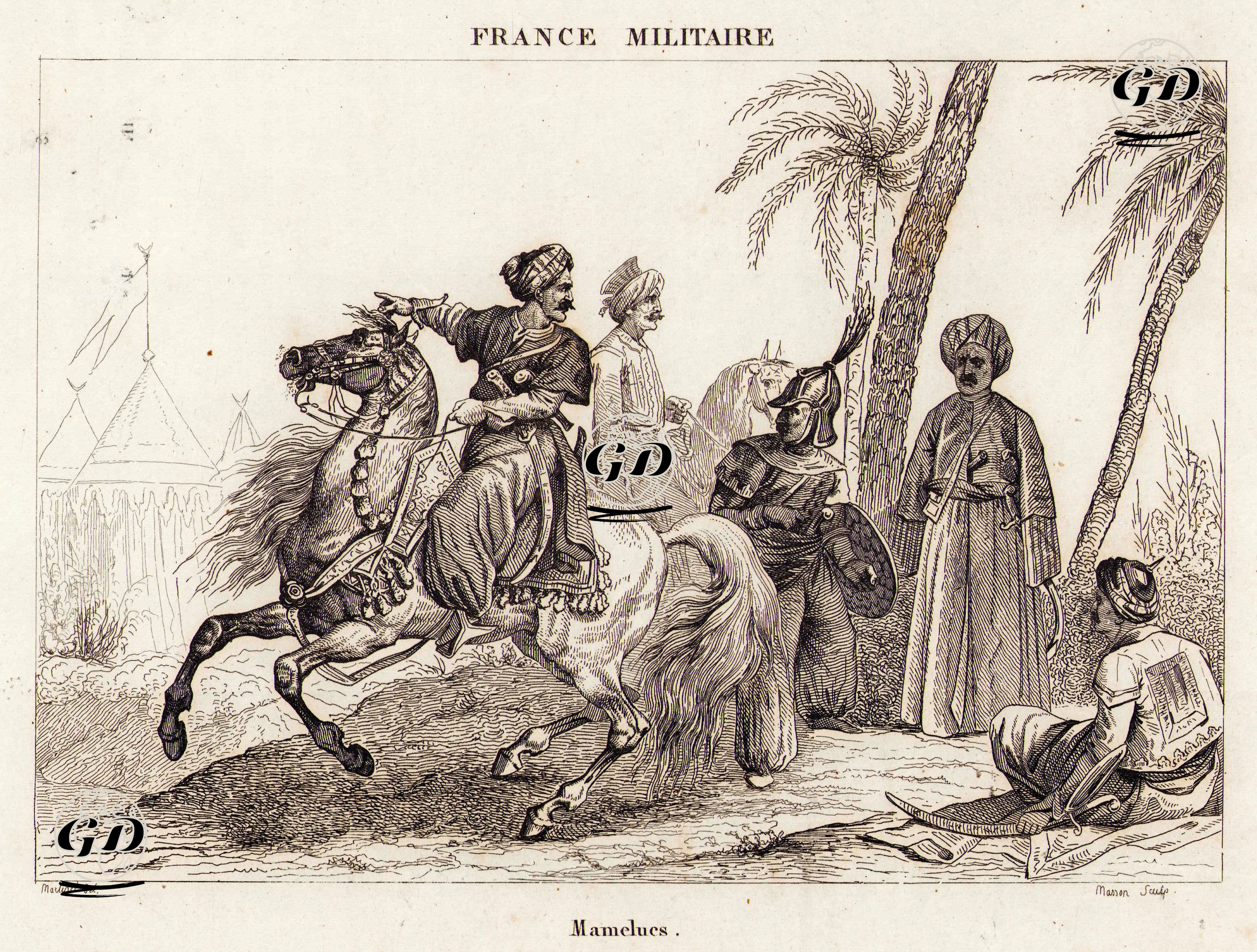 Memlükler - Francois-Nicolas Martinet (1725-1804) - 1835