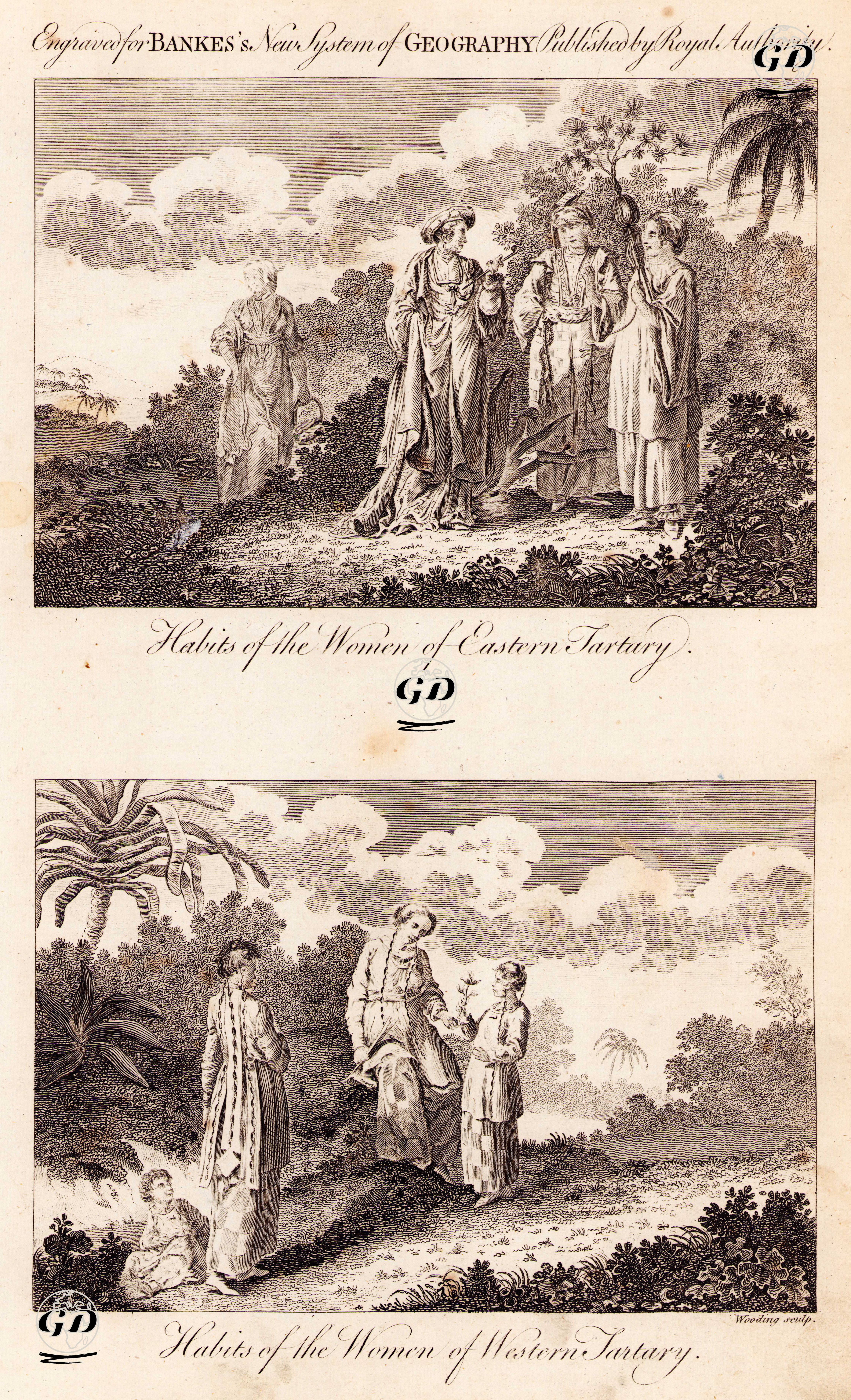 Tataristanın Doğusundaki Tatar Kadınlar-Tataristanın Batısındaki Tatar Kadınlar -  - 1788