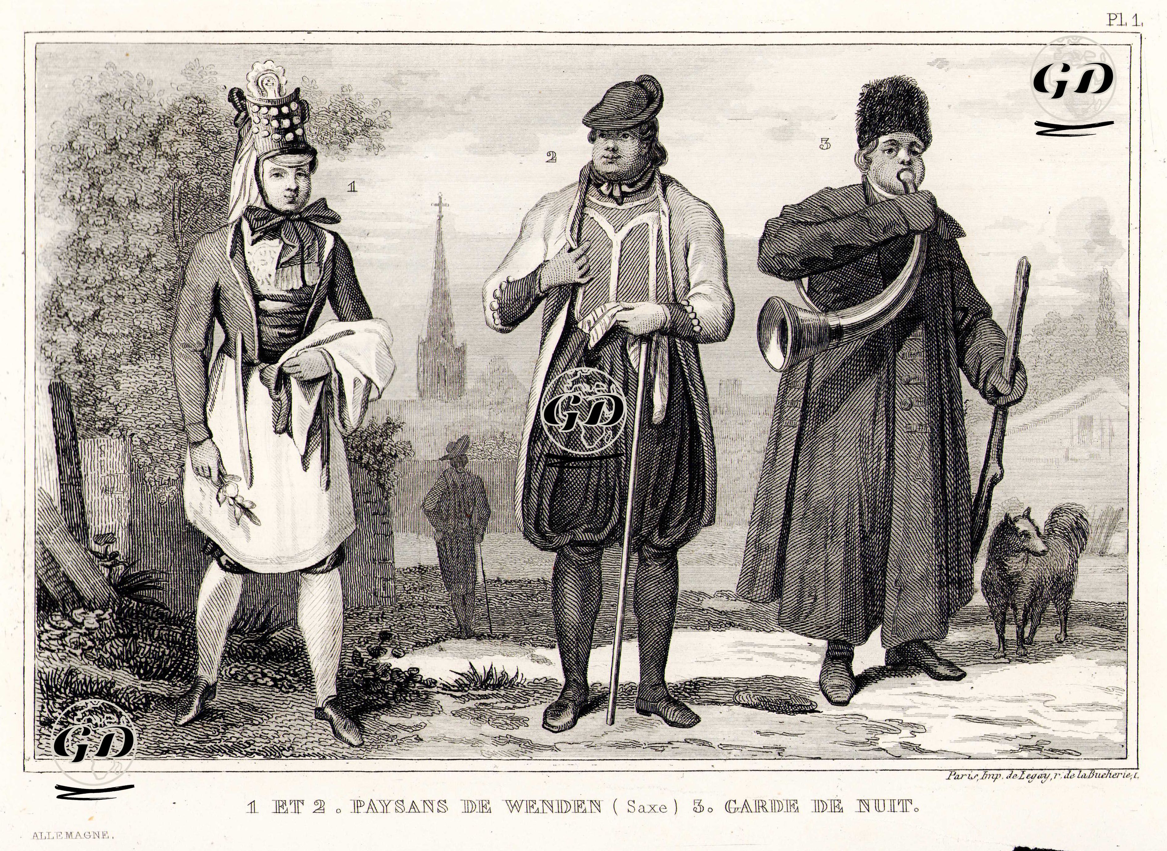 Welsh Costumes -  - 1890's