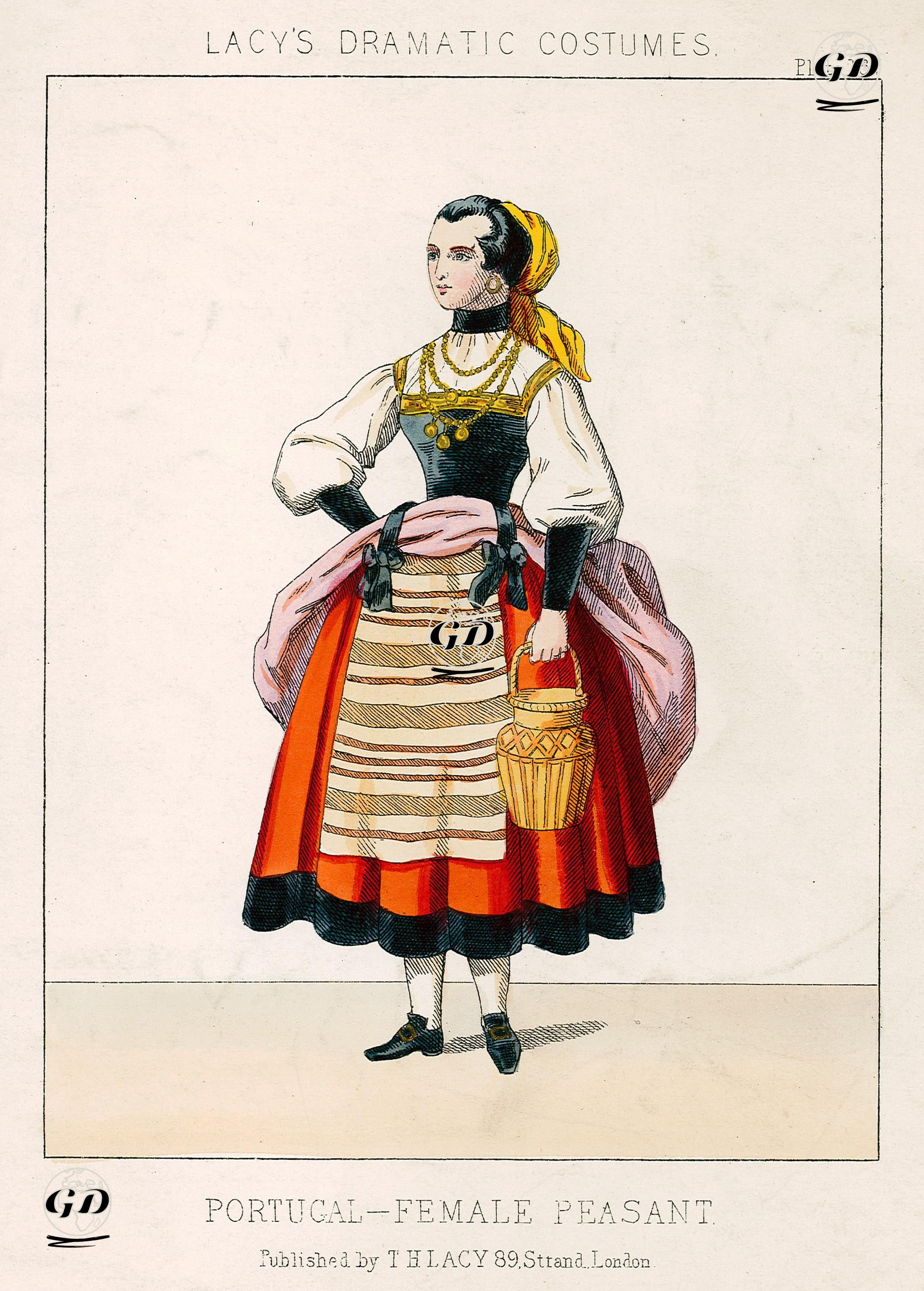 Female Peasent -  - 1865