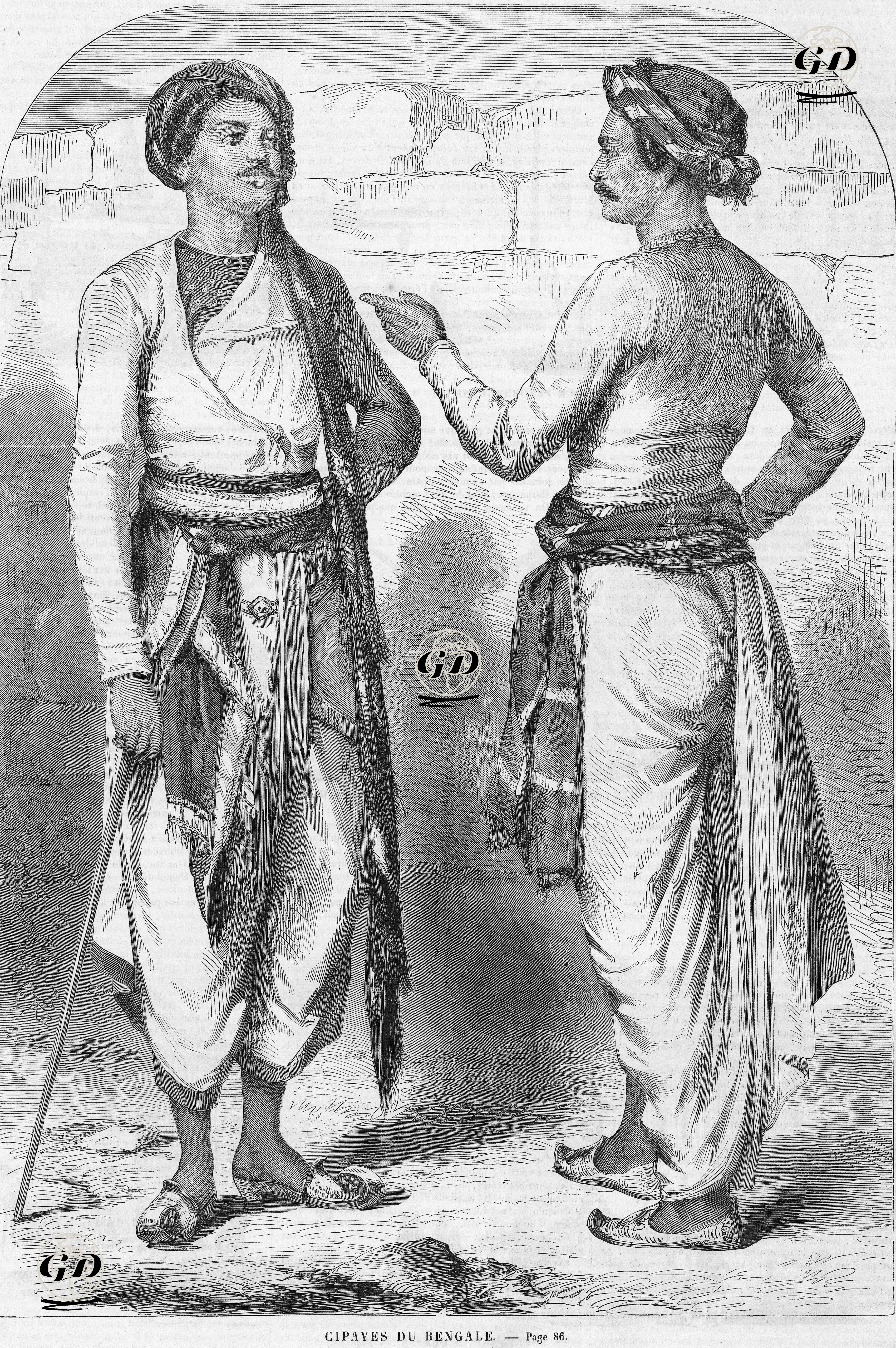 Cipaves Du Bengale -  - 1858