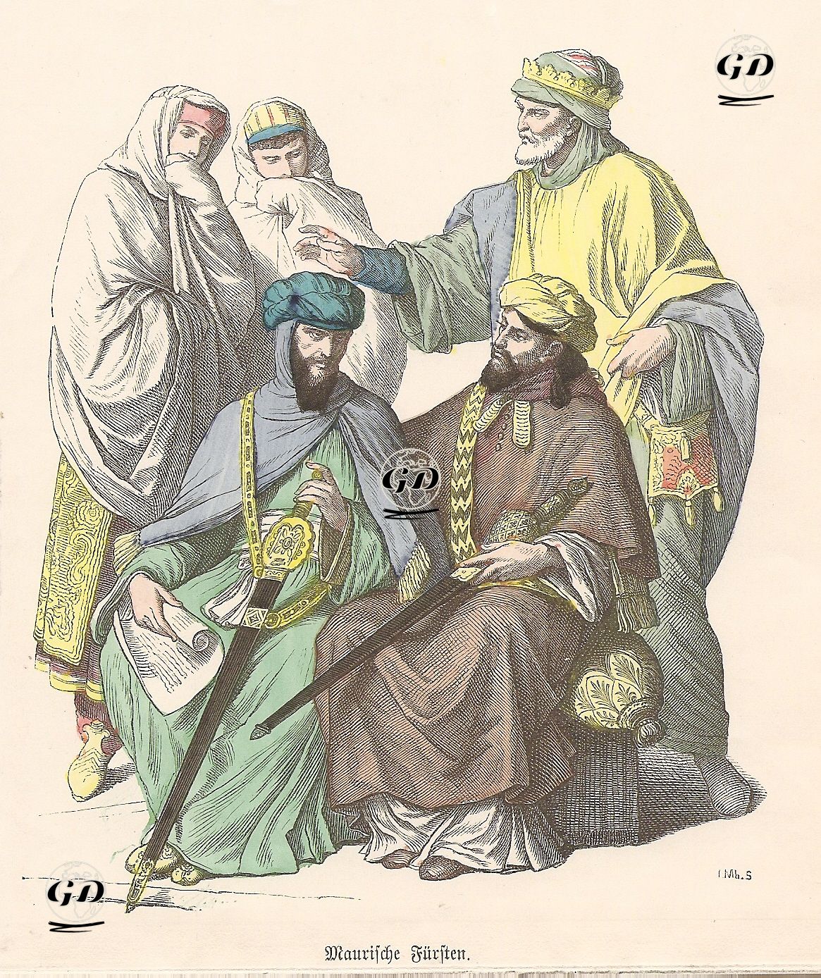 Faslı Prens ve Mahiyetindekiler -  - 1861-1890's