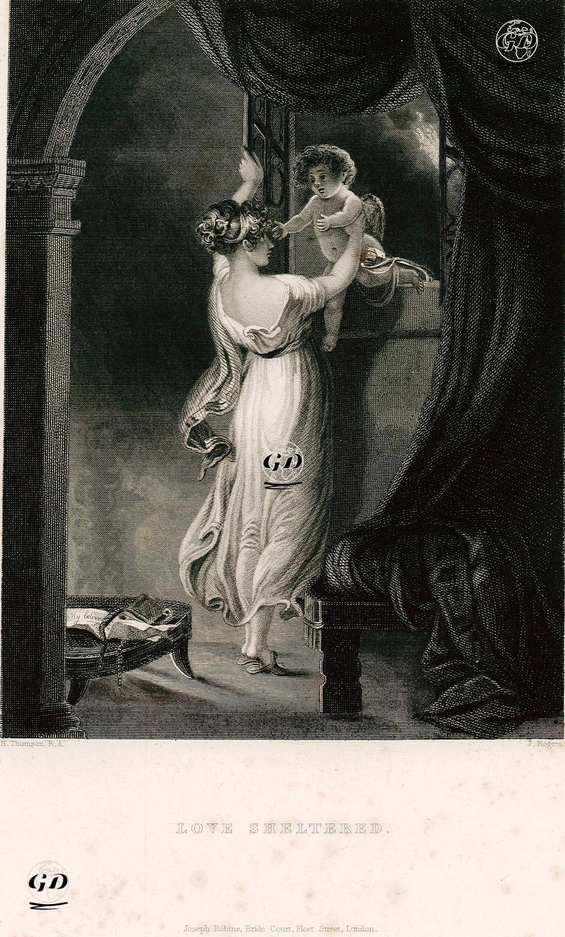 Aşk Yuvası - H.Thompson - 1850's