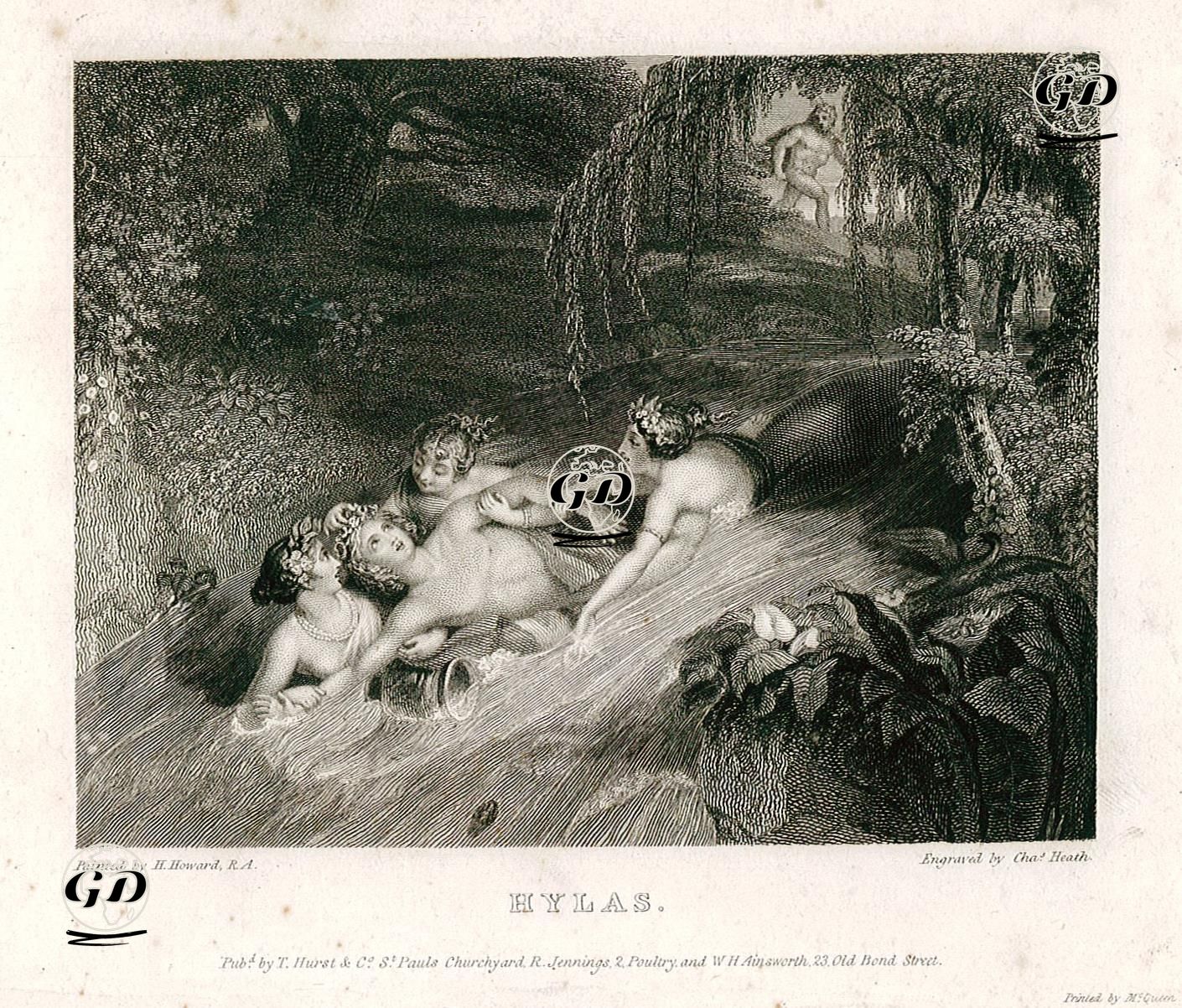 Hylas - Henry Howard (1769-1847) - 1828
