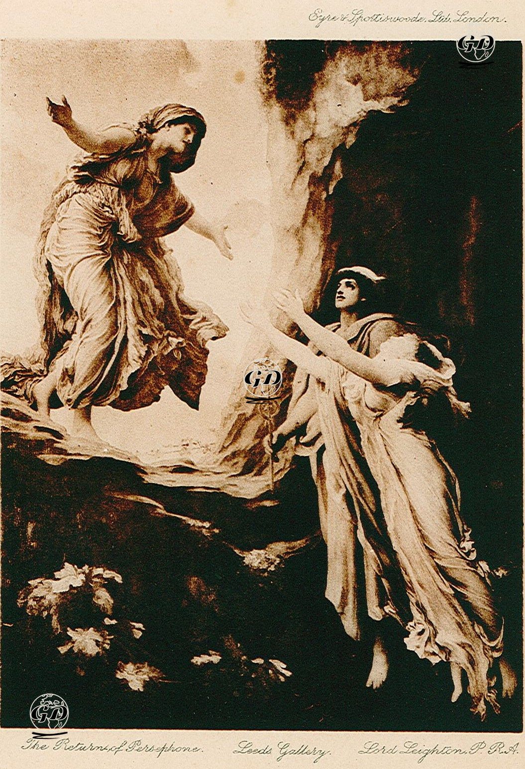 Persephone'nin Dönüşü - Frederic Leighton (1830-1896) - 1890's